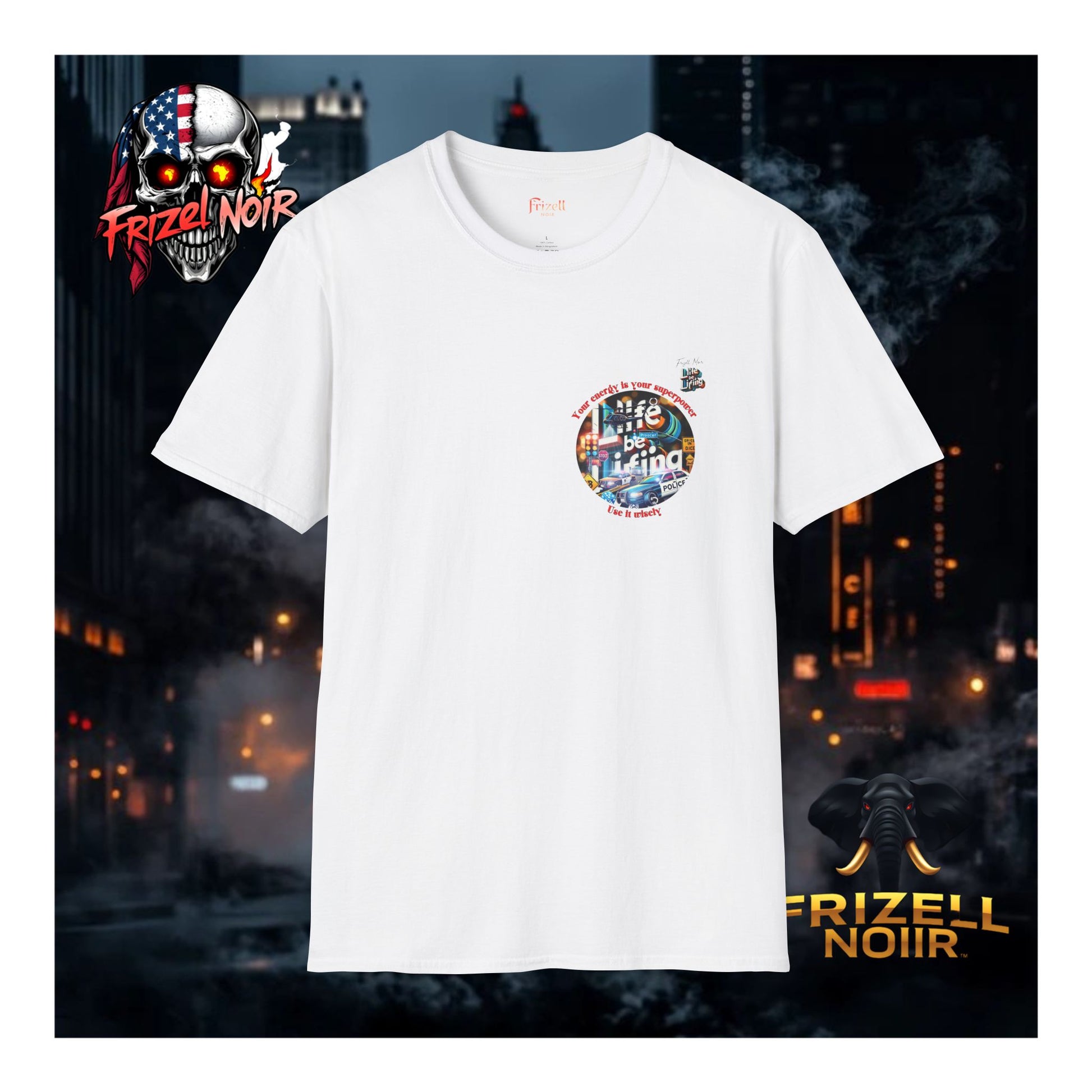 Life Be Lifing Tee | Frizell Noir