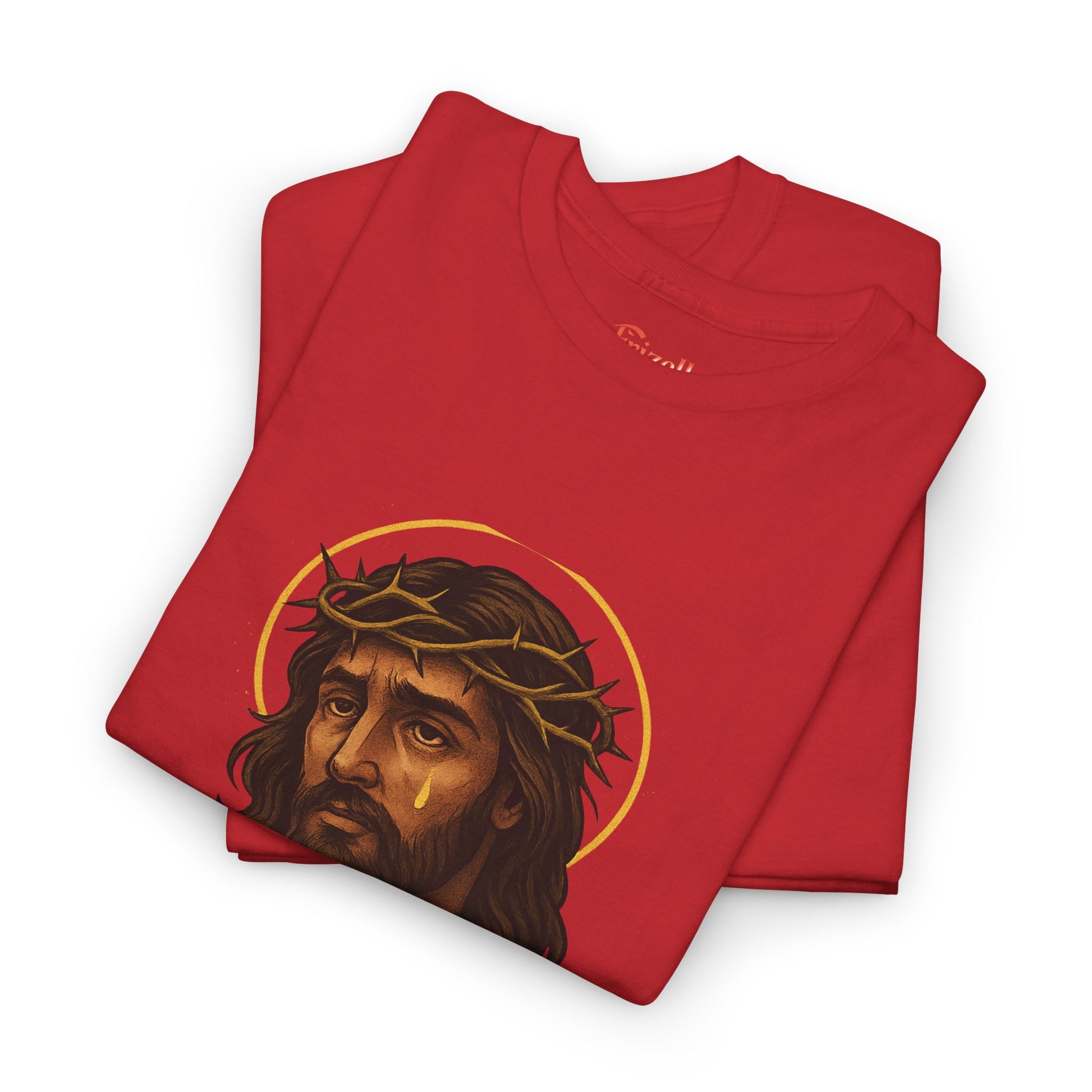 Faith T-Shirt - Jesus Wept Unisex Tee with Scripture Back Print
