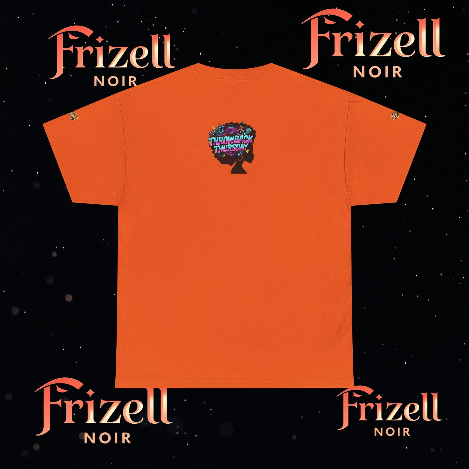 Throwback Tee | Frizell Noir