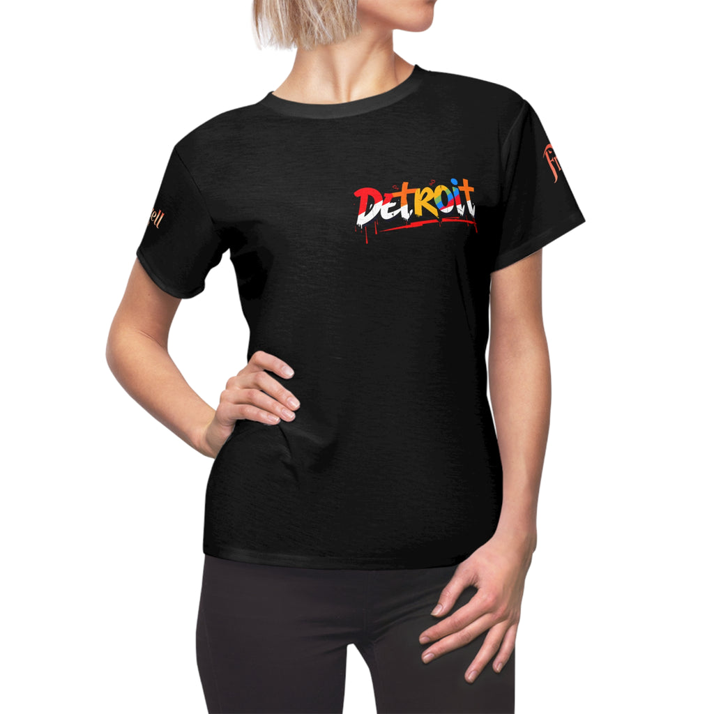 Detroit Women’s Tee | Frizell Noir
