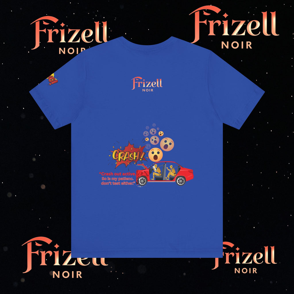 Crash Out Button Tee | Frizell Noir