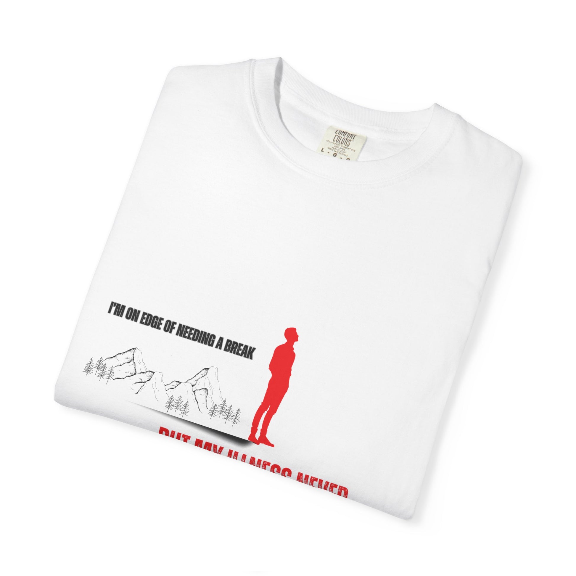 Illness Never Clocks Out Tee | Frizell Noir