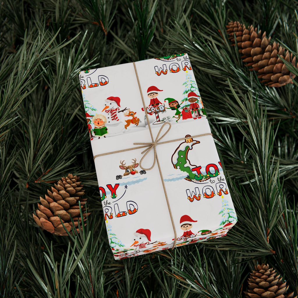 “Ho Ho Ho Merry Grinchmas” Premium Holiday Wrapping Paper – Festive Christmas Print by Frizell Noir