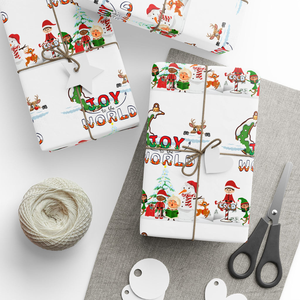 “Ho Ho Ho Merry Grinchmas” Premium Holiday Wrapping Paper – Festive Christmas Print by Frizell Noir