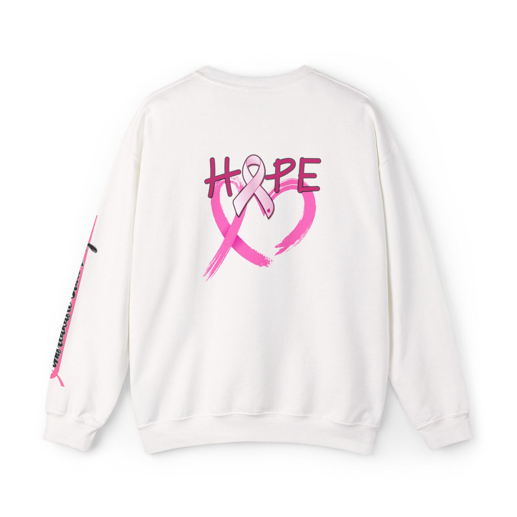 Breast Cancer Hope Crewneck Sweatshirt - Unisex Heavy Blend