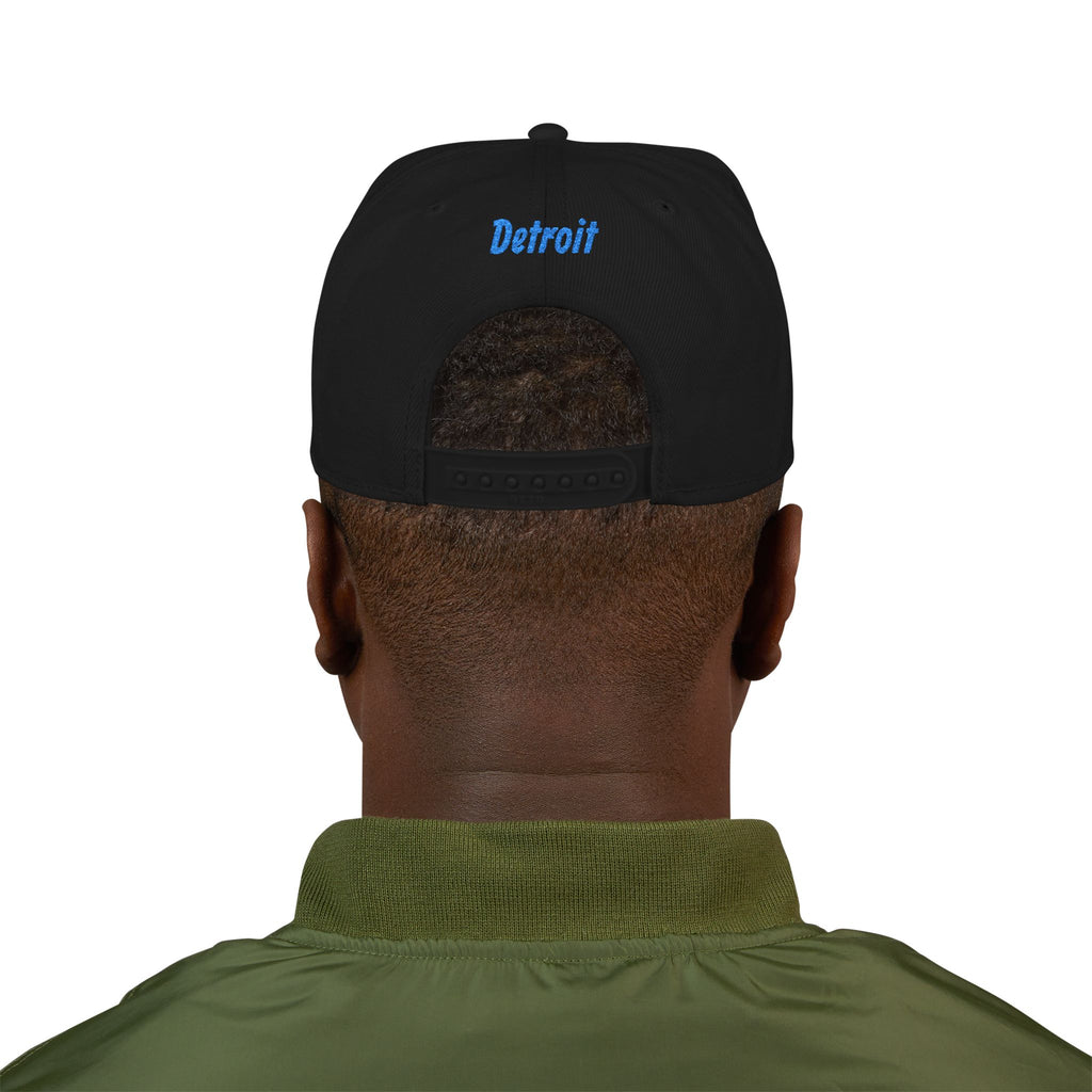 'Detroit' Retro Accent' Snapback Hat