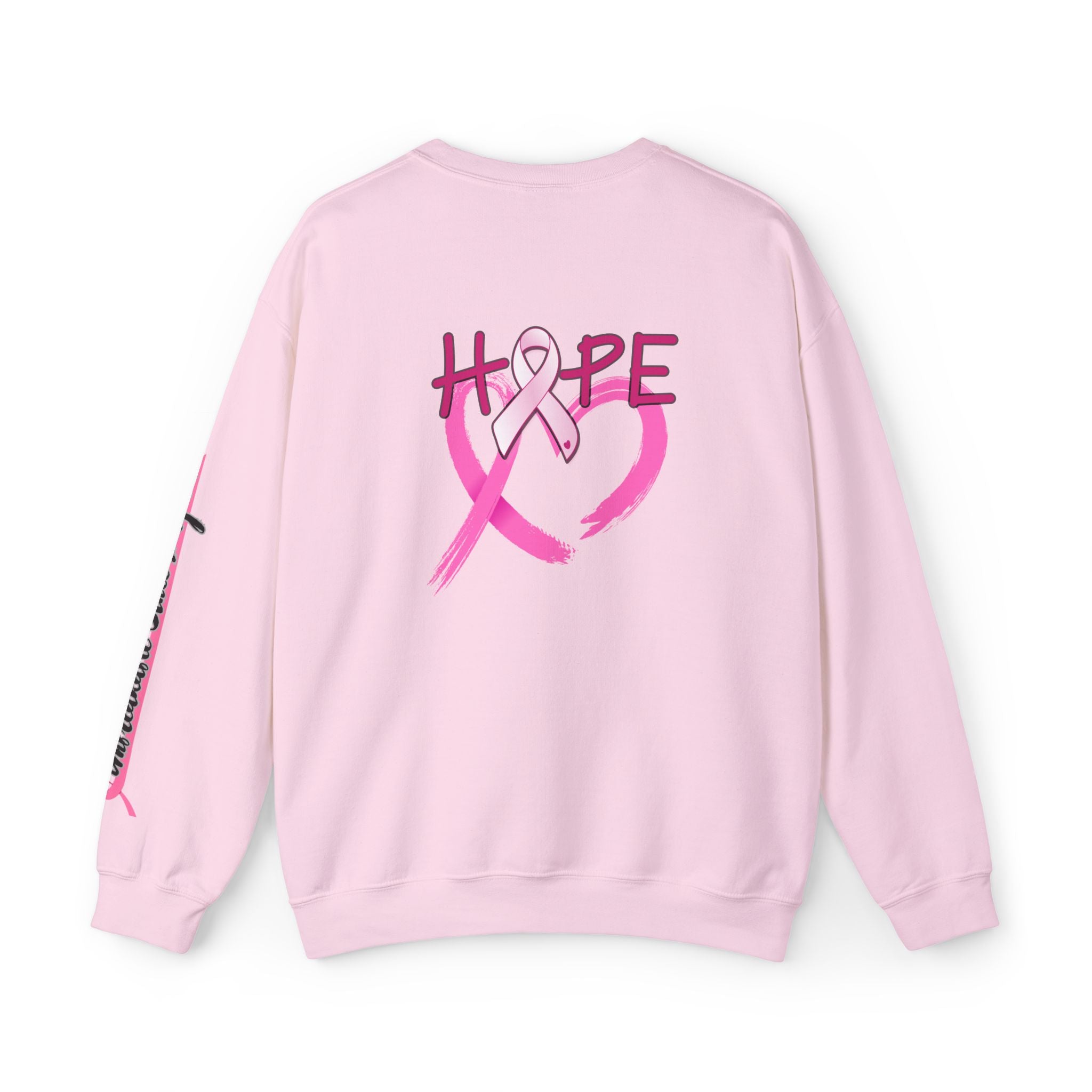Breast Cancer Hope Crewneck Sweatshirt - Unisex Heavy Blend