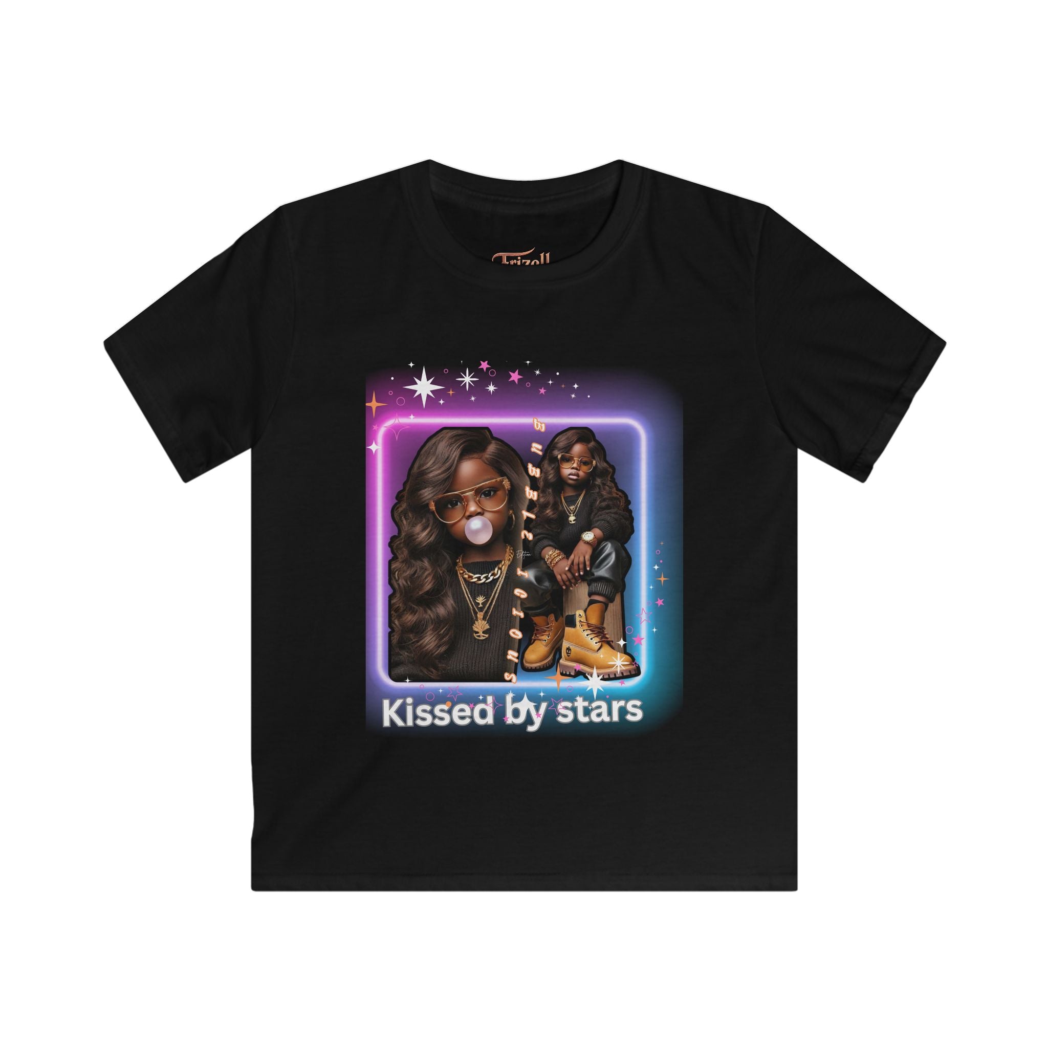 Kissed by Stars Photo Shirt | Frizell Noir T-shirt
