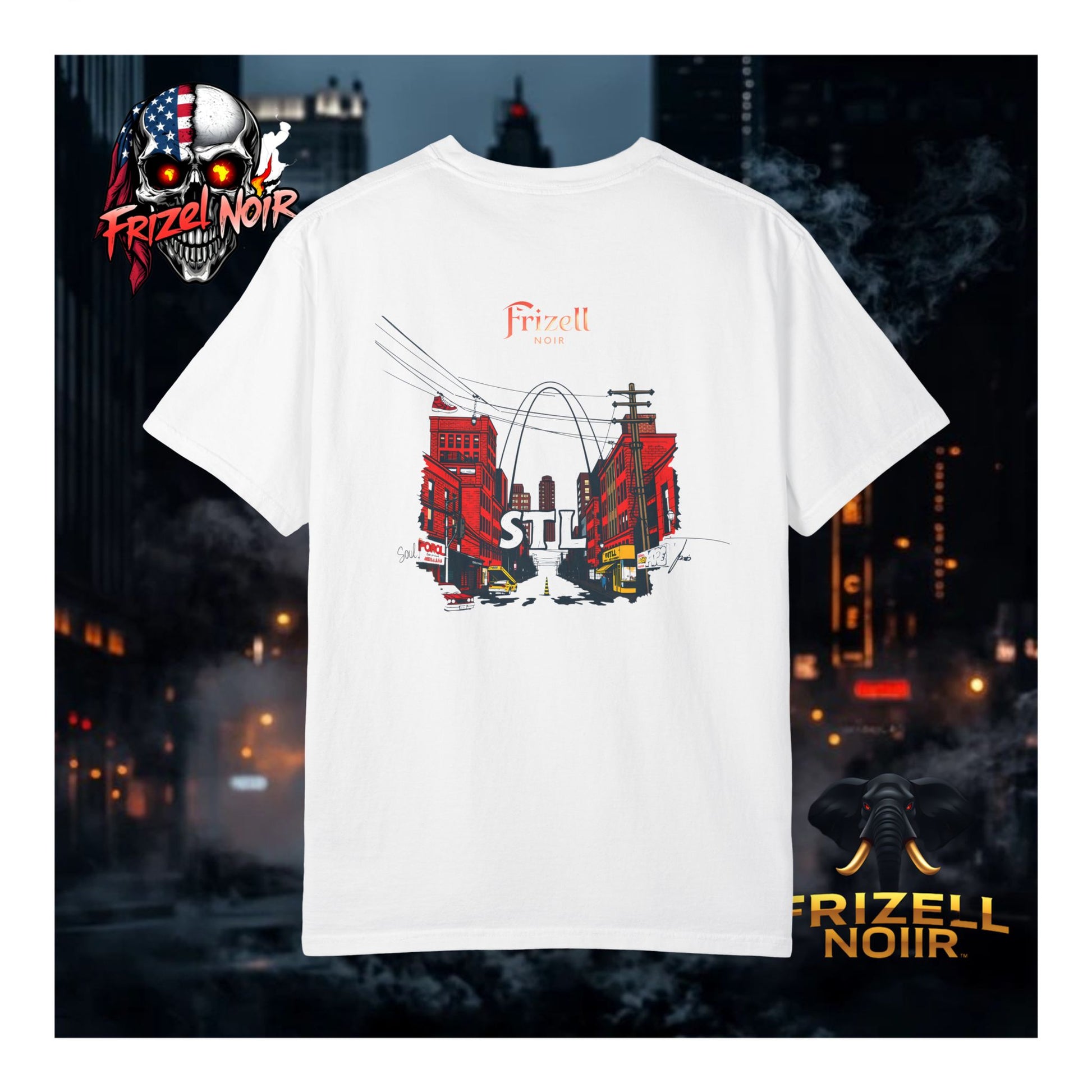 Retro St. Louis Tee | Frizell Noir