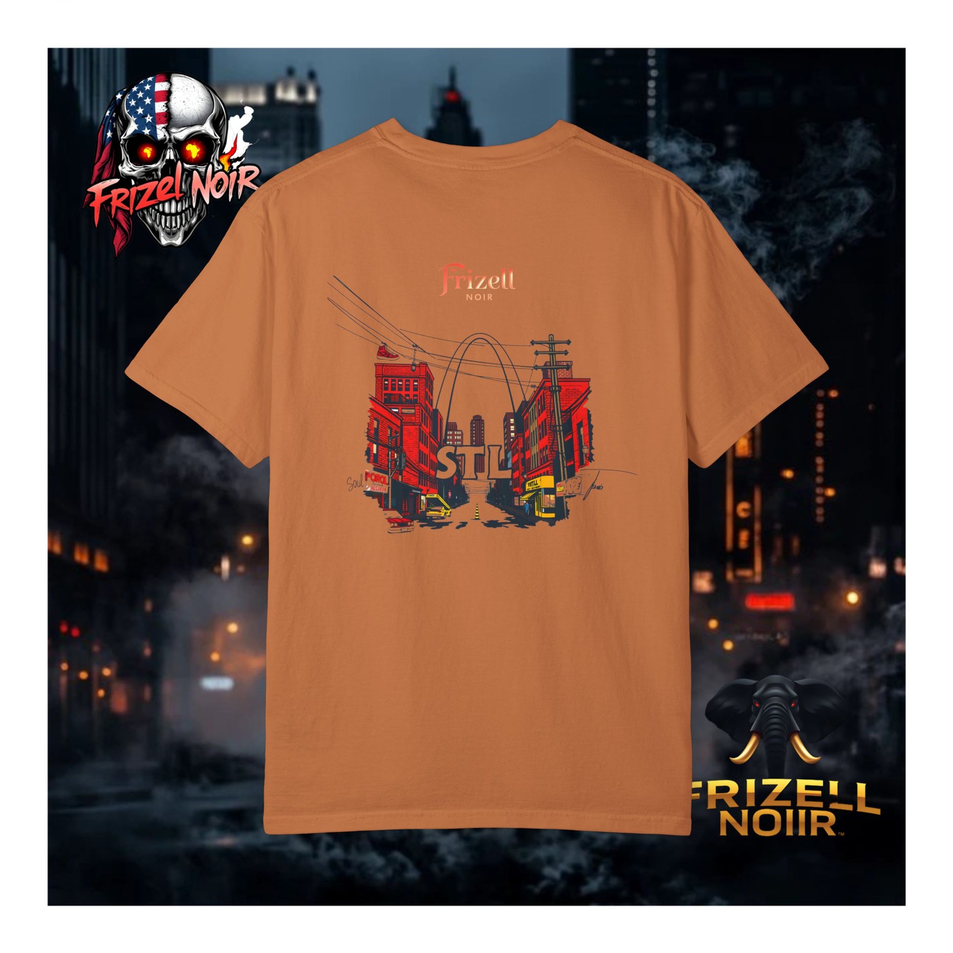 Retro St. Louis Tee | Frizell Noir