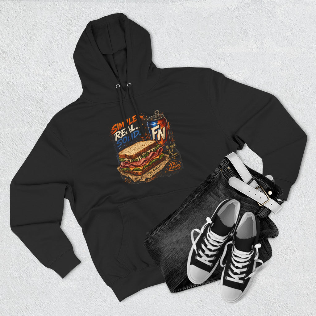 Simple. Real. Solid. – Whole Ham Energy Hoodie