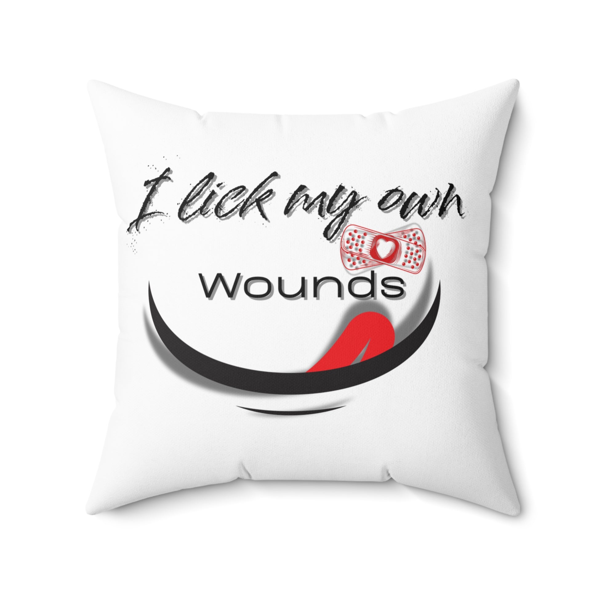 I Lick My Own Wounds Pillow | Frizell Noir