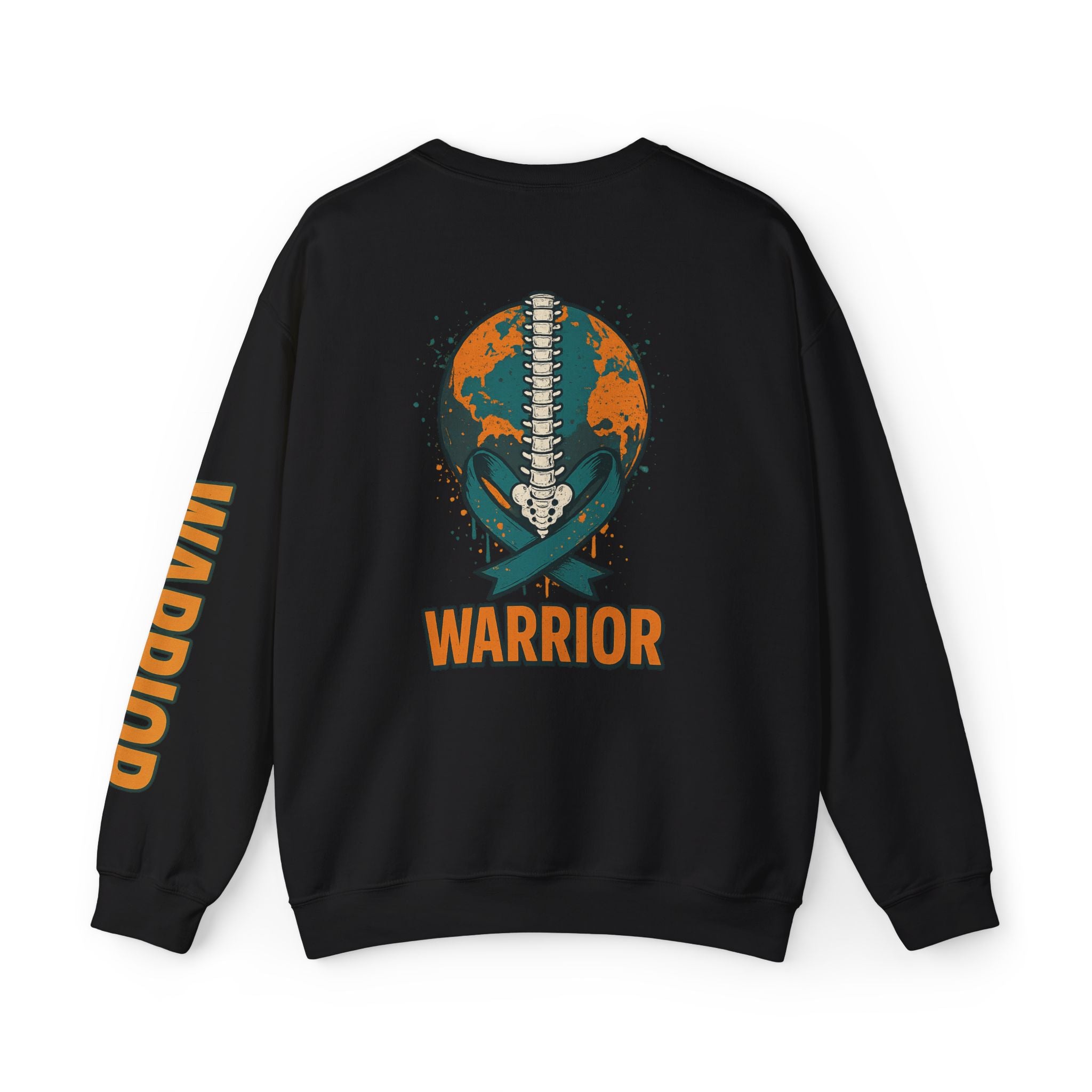Ankylosing Spondylitis Spine Globe Warrior Sweatshirt