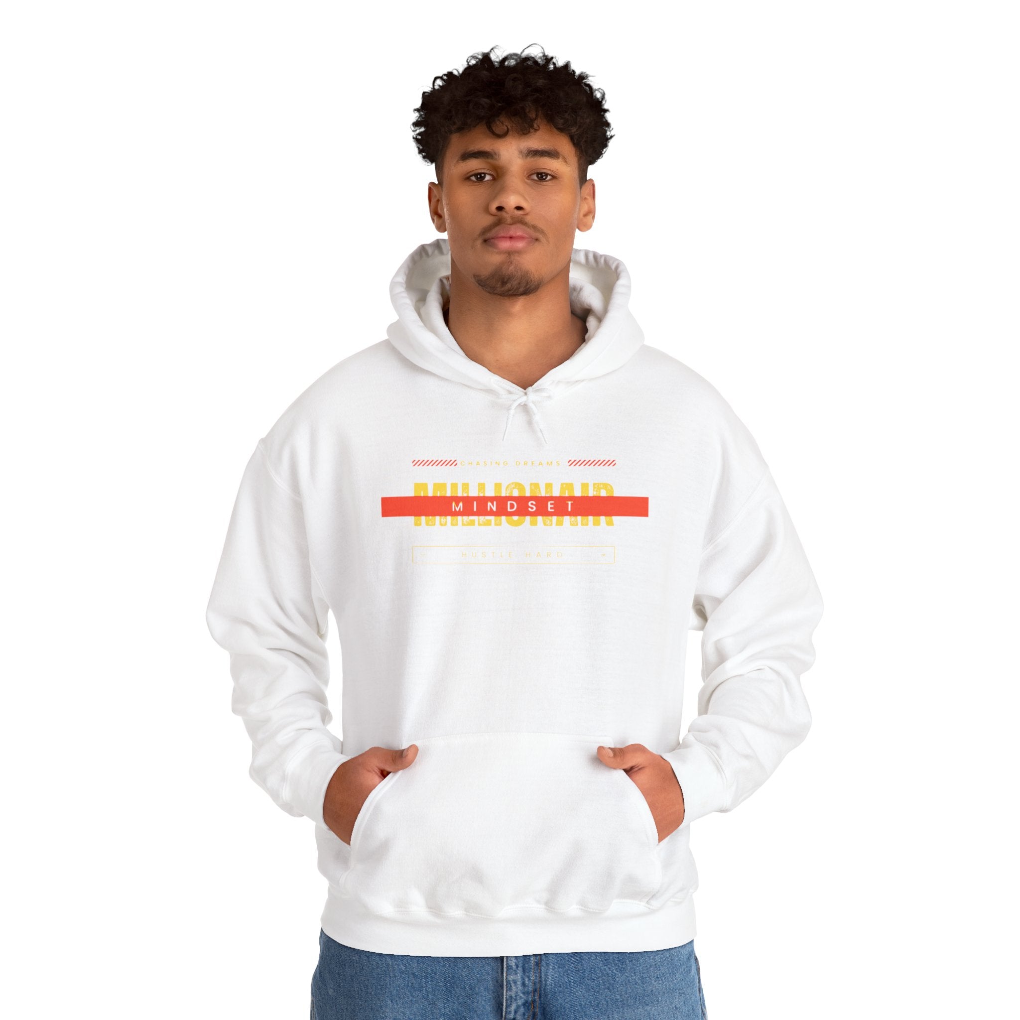 Hoodie - Minimal 'Unapologetic' Black Bar Graphic Pullover