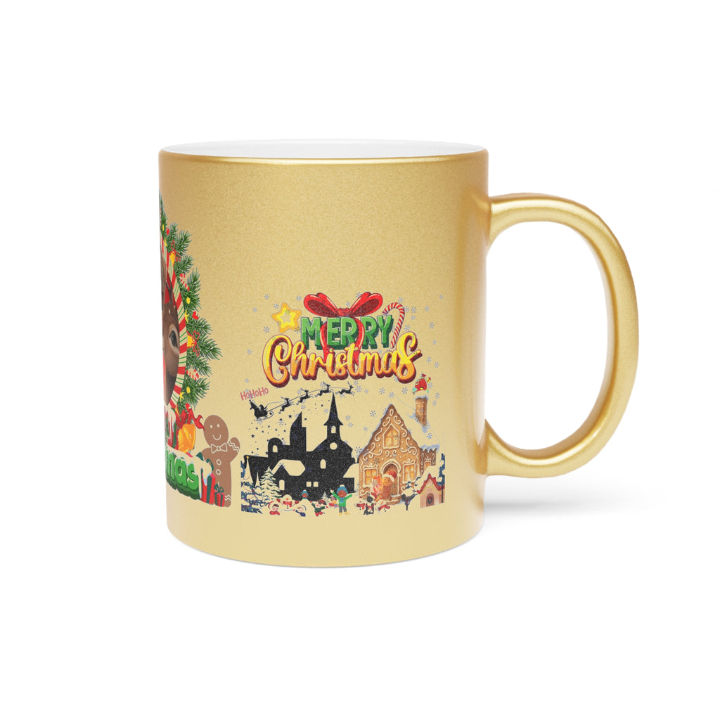 Sip the Season Hoodie | Silver & Gold Luxury Streetwear – Frizell Noir