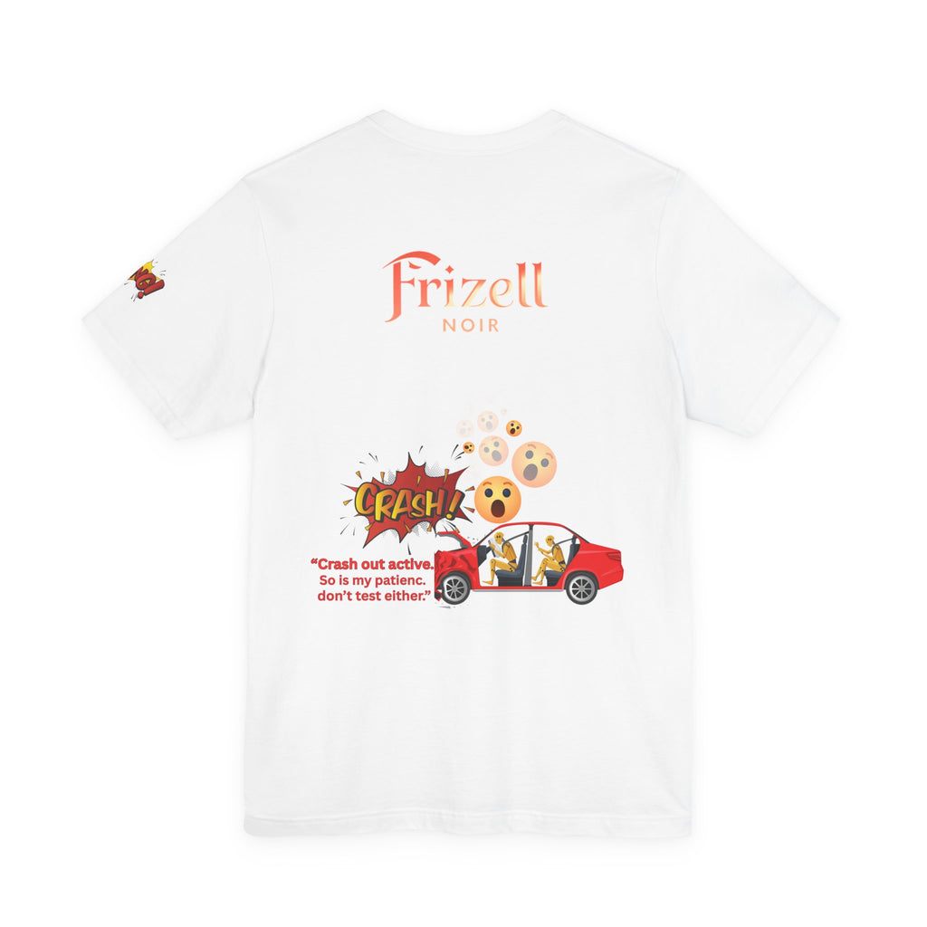Crash Out Button Tee | Frizell Noir