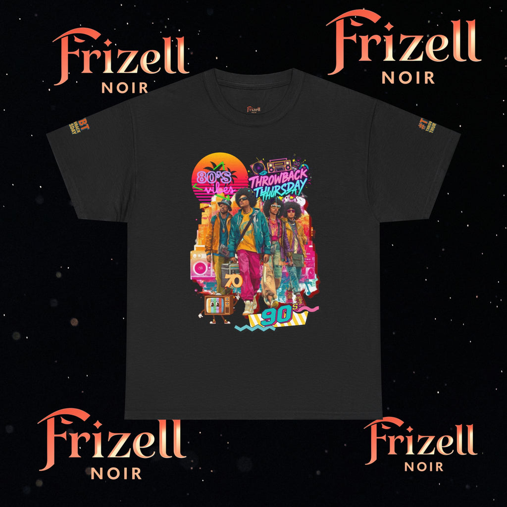 Retro Vibes Tee | Vintage Streetwear Energy – Frizell Noir