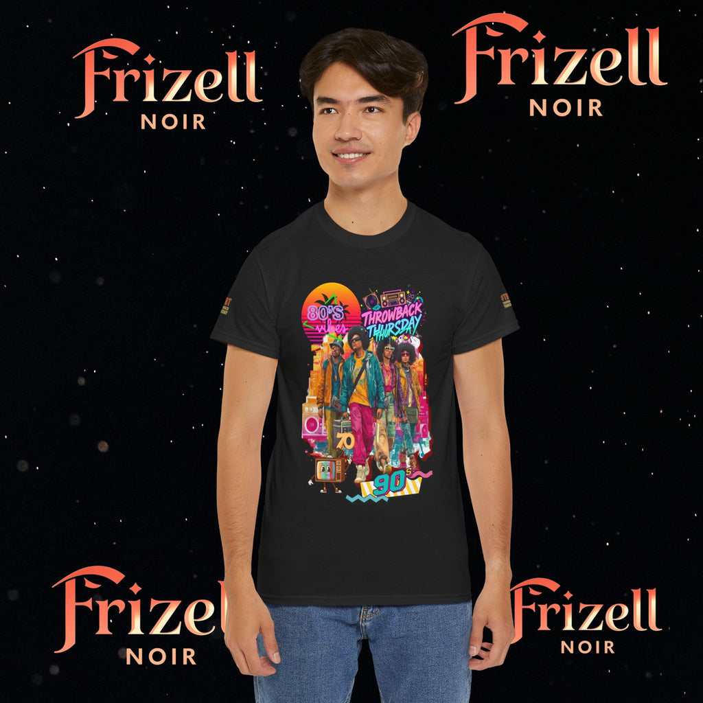 Retro Vibes Tee | Vintage Streetwear Energy – Frizell Noir