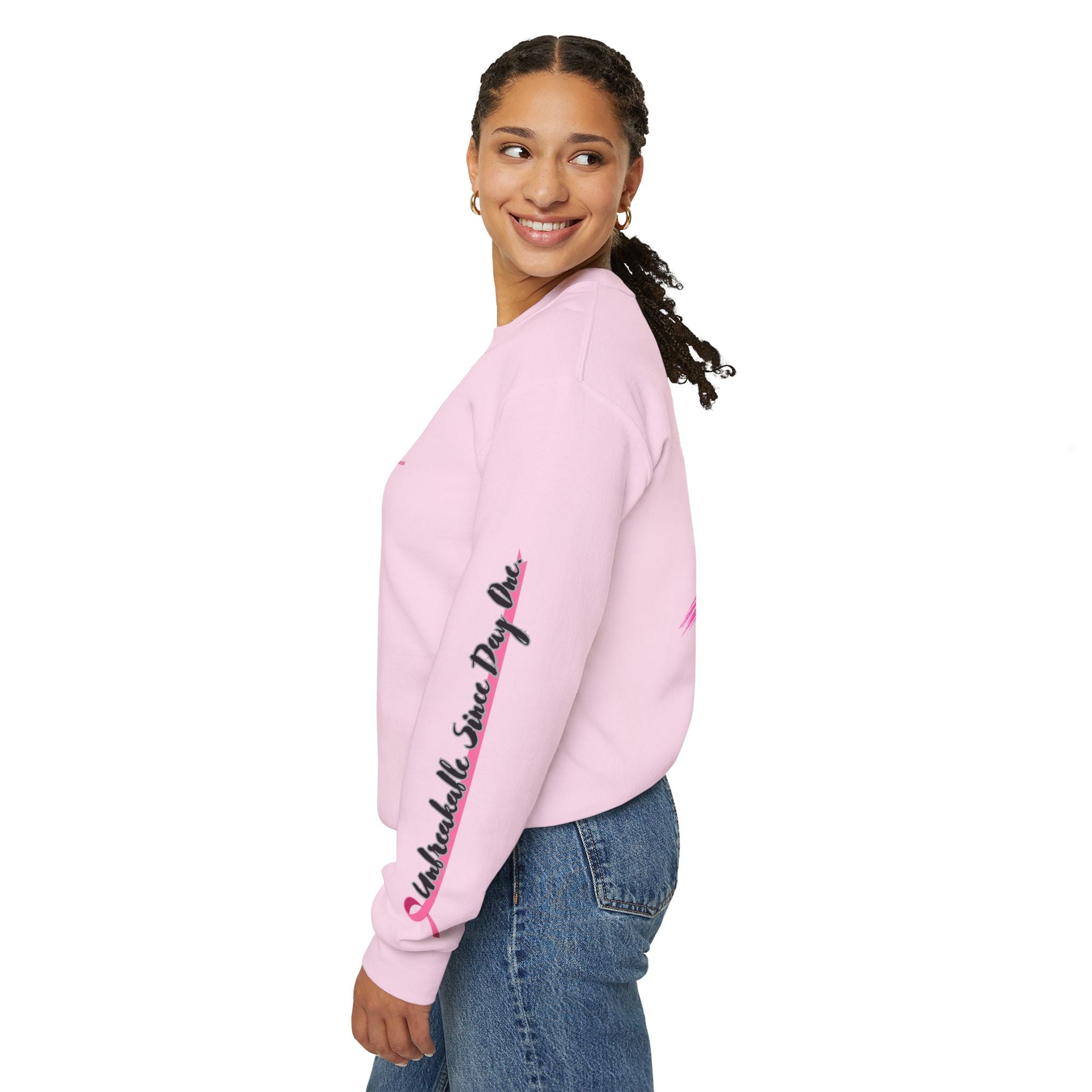 Breast Cancer Hope Crewneck Sweatshirt - Unisex Heavy Blend