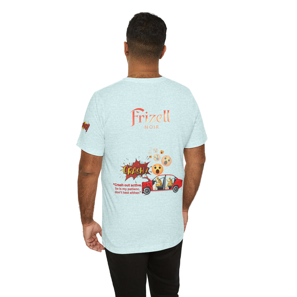 Crash Out Button Tee | Frizell Noir