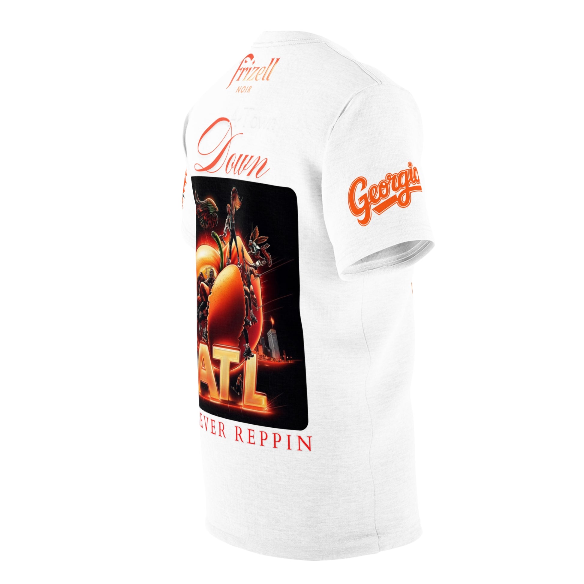 ATL Down Unisex Tee | Frizell Noir