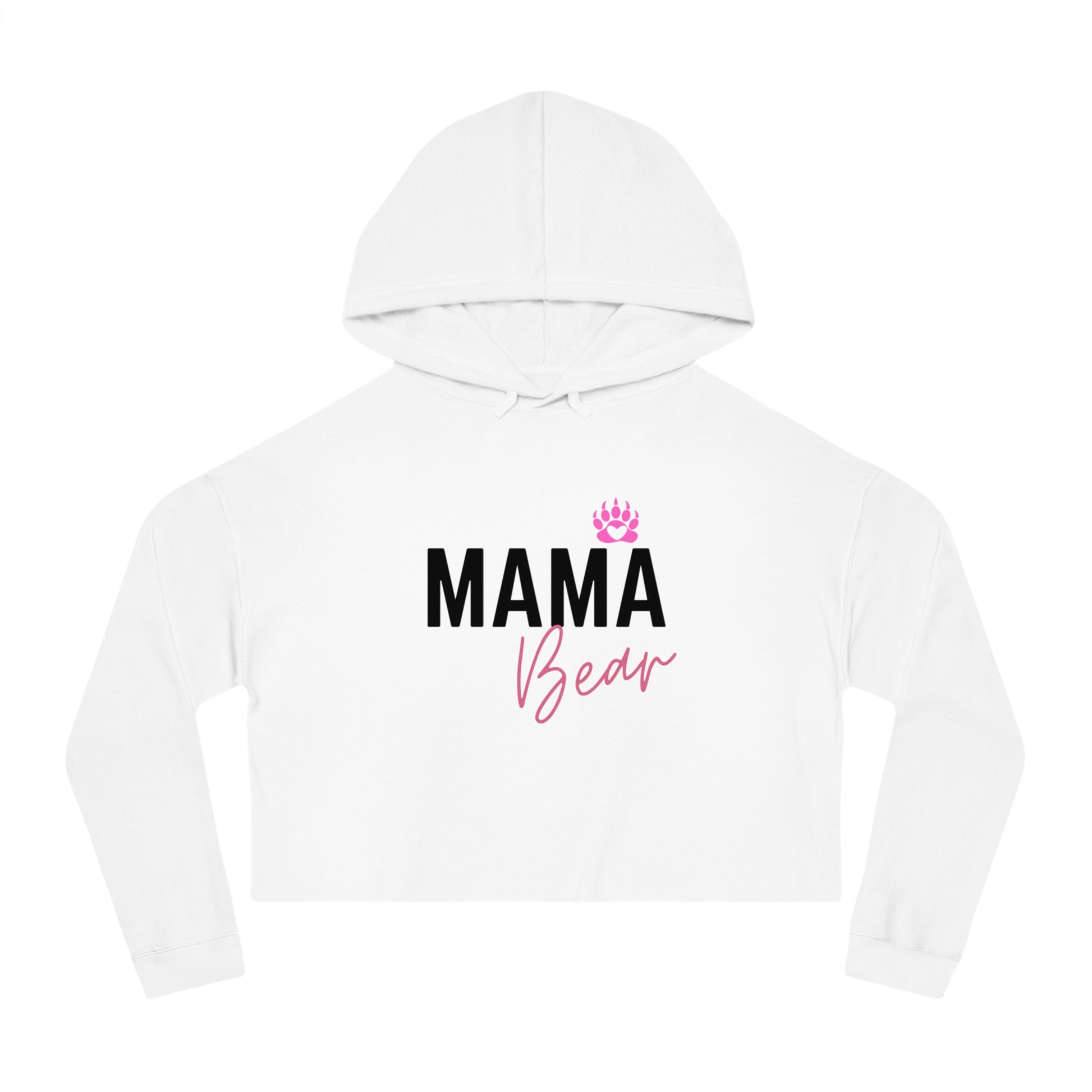 Mama Bear Cropped Hoodie | Frizell Noir