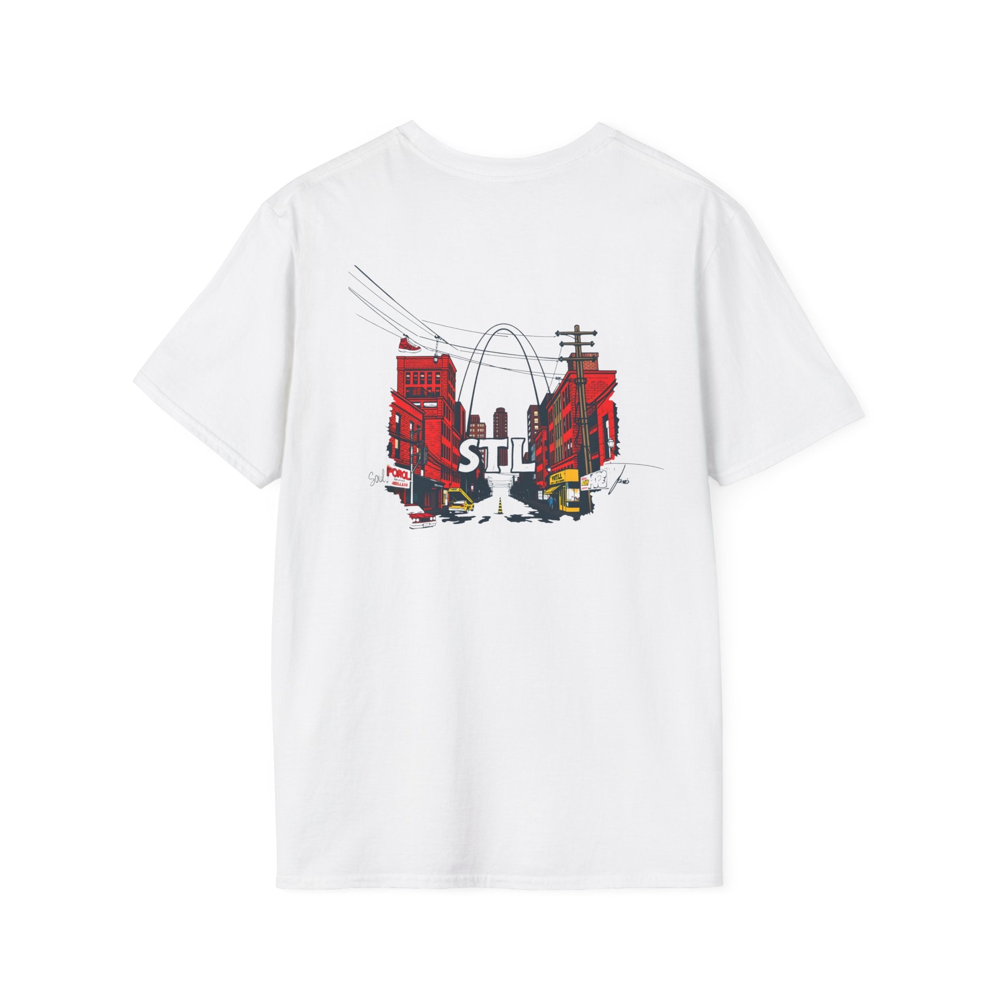 Retro St. Louis | Frizell Noir T-shirt