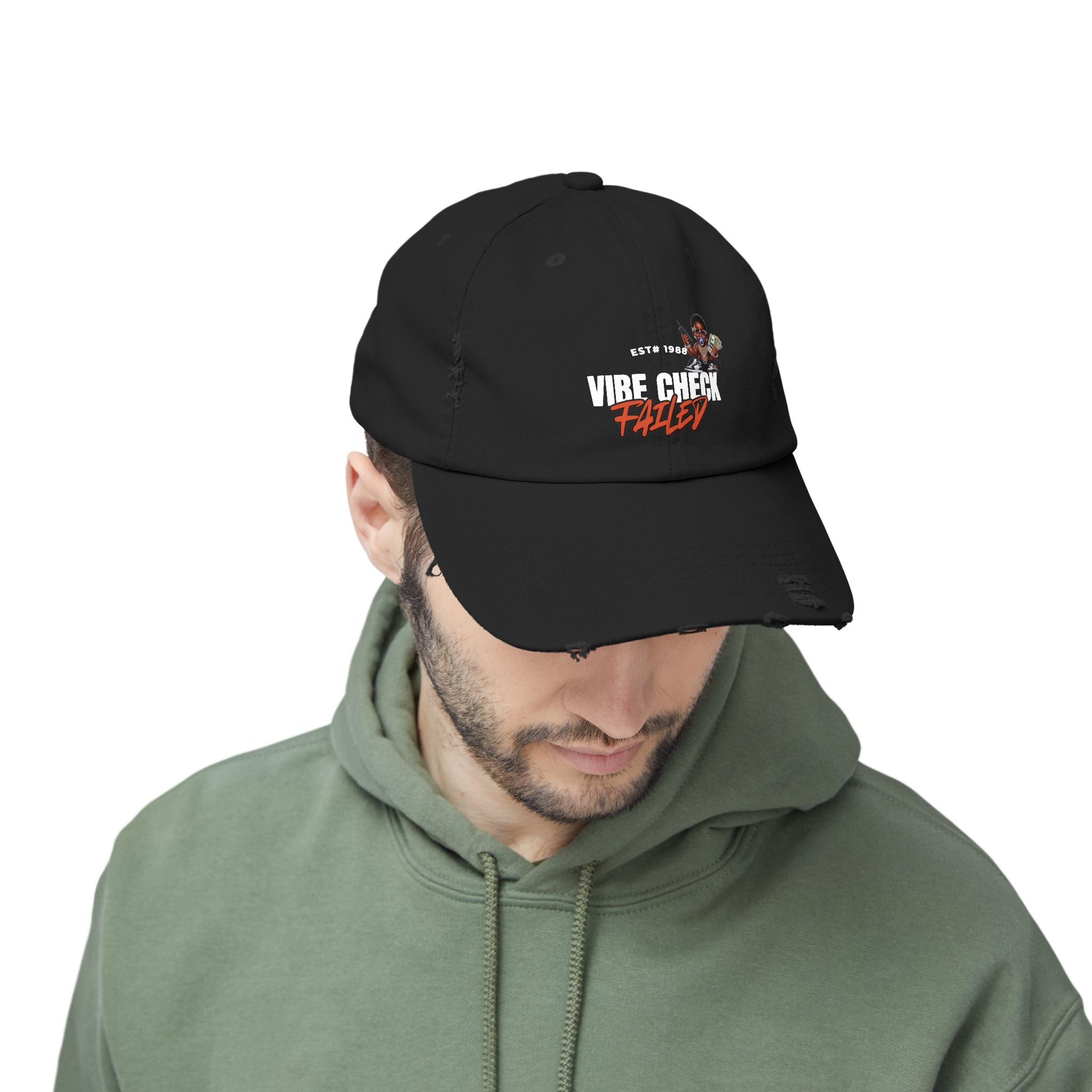 Vibe Check Failed Hat | Frizell Noir