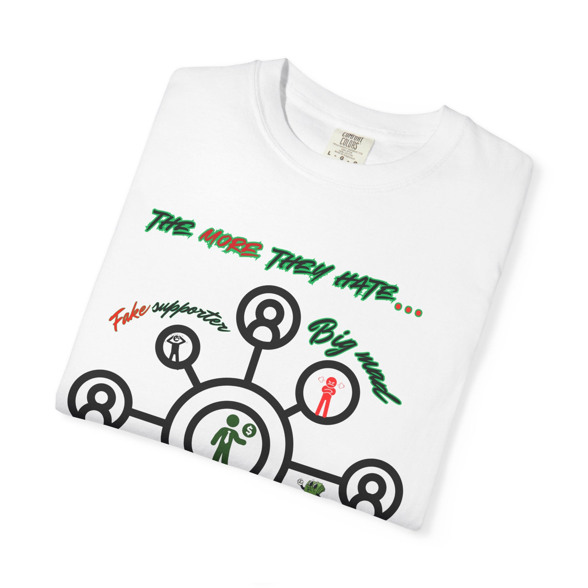 The More They Hate Tee | Frizell Noir