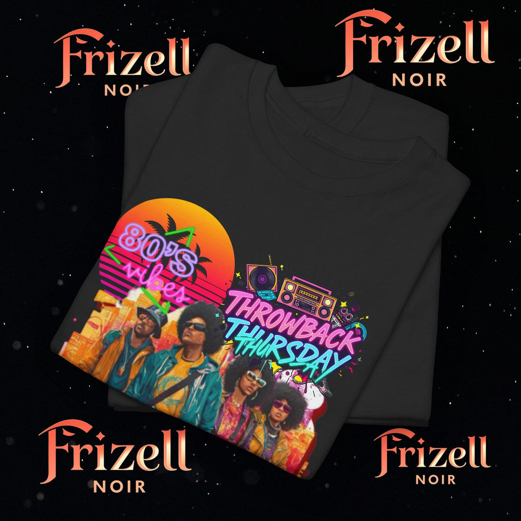 Retro Vibes Tee | Vintage Streetwear Energy – Frizell Noir