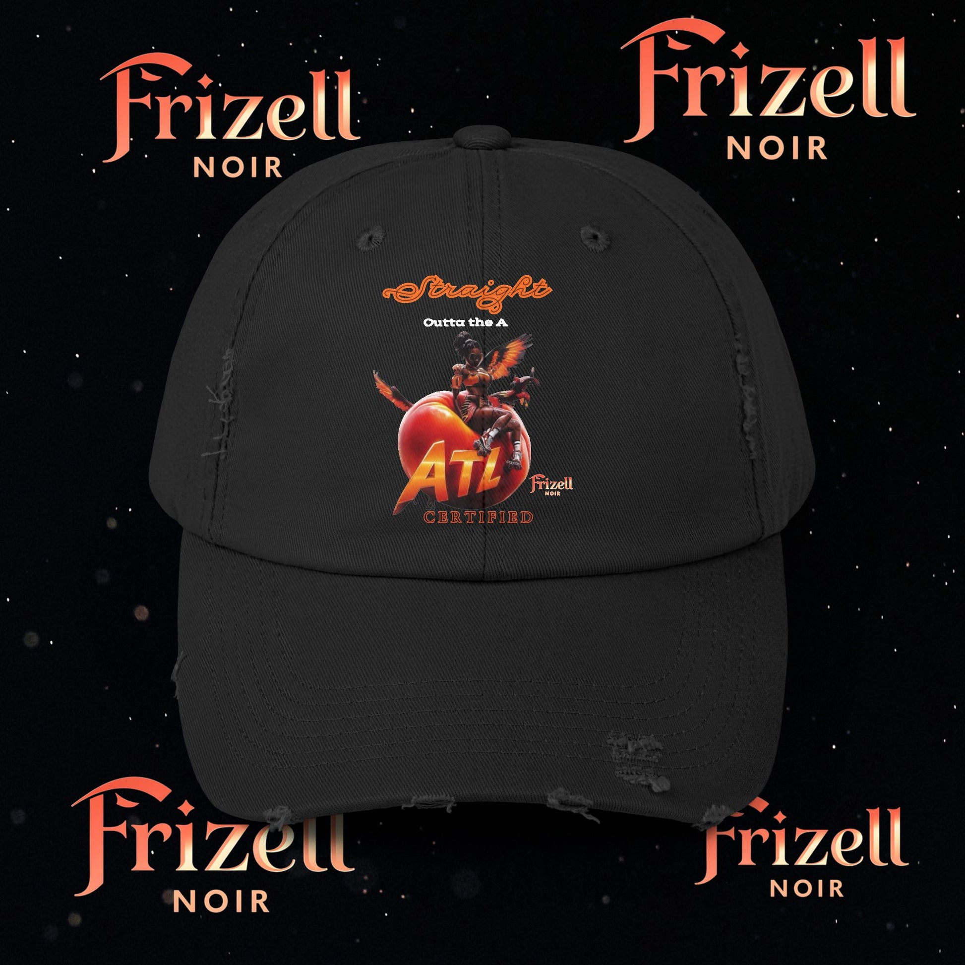 Straight Out The A Hat | Frizell Noir
