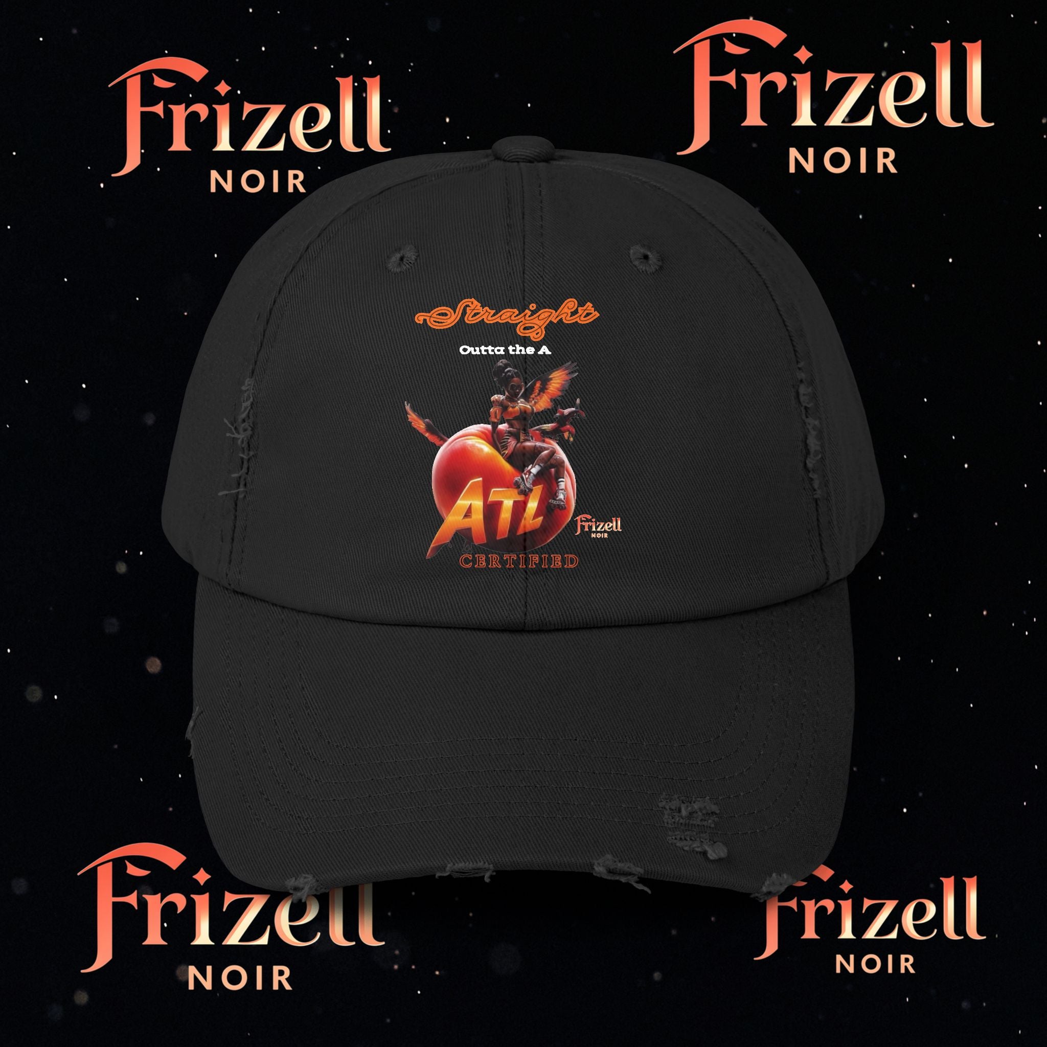 Straight Out The A Hat | Frizell Noir