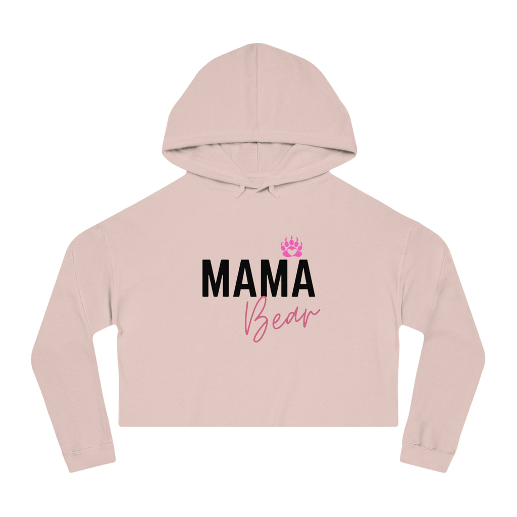 Mama Bear Cropped Hoodie | Frizell Noir