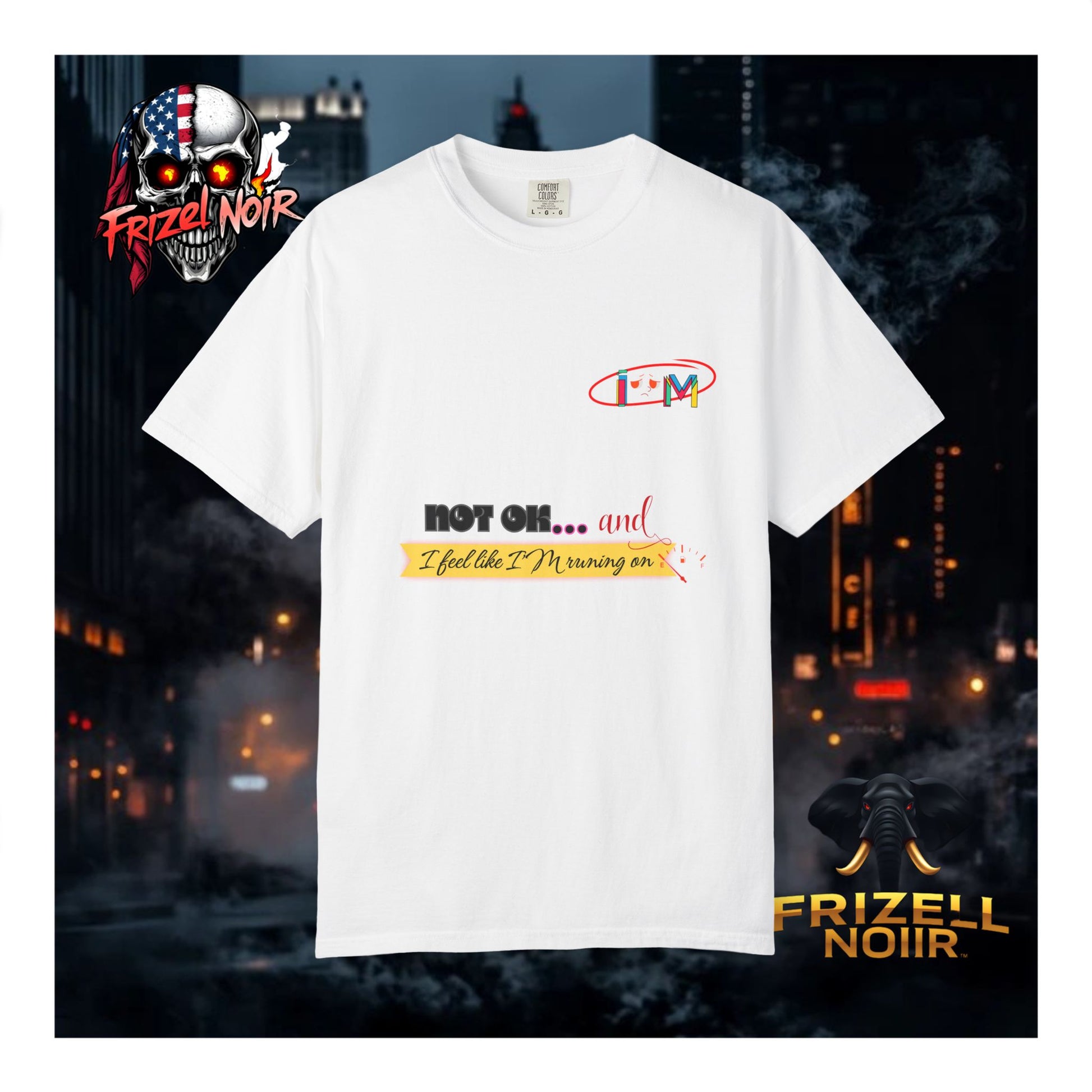 I’m Not OK Women’s Tee | Frizell Noir