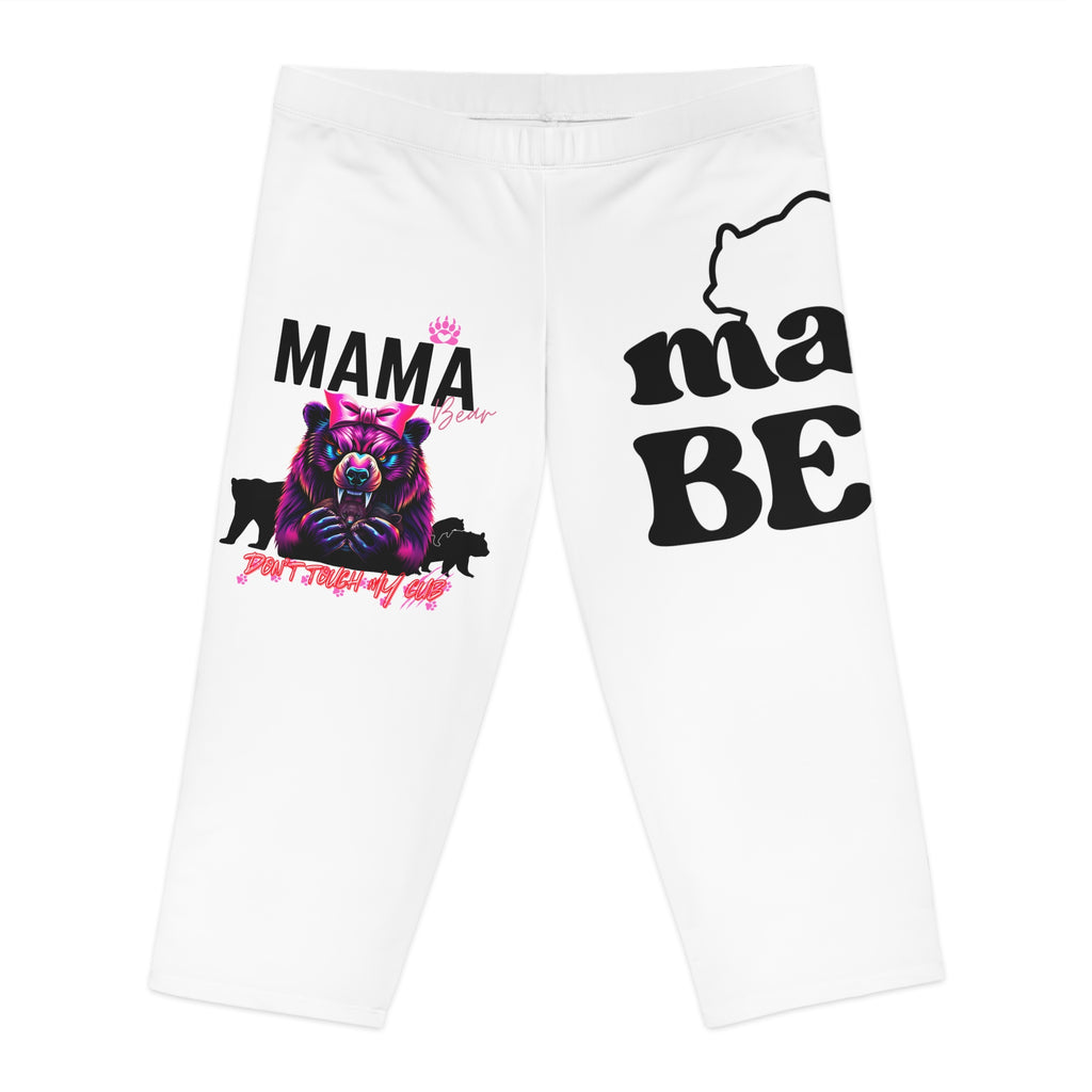 Mama Bear White Shorts | Frizell Noir