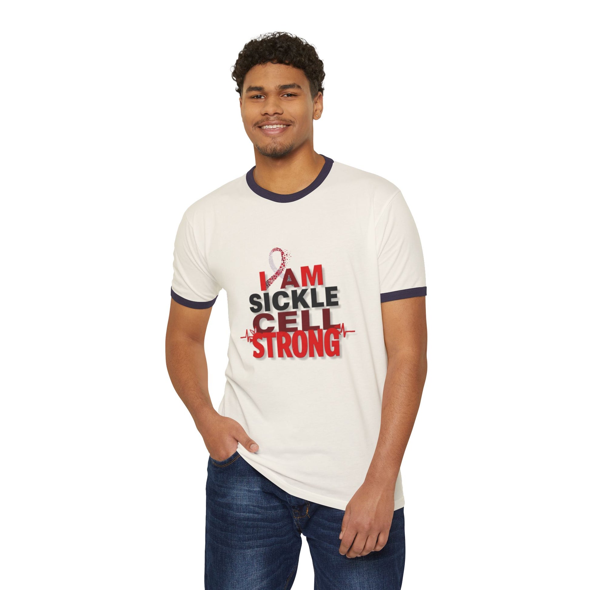 Sickle Cell Awareness Tee | Frizell Noir