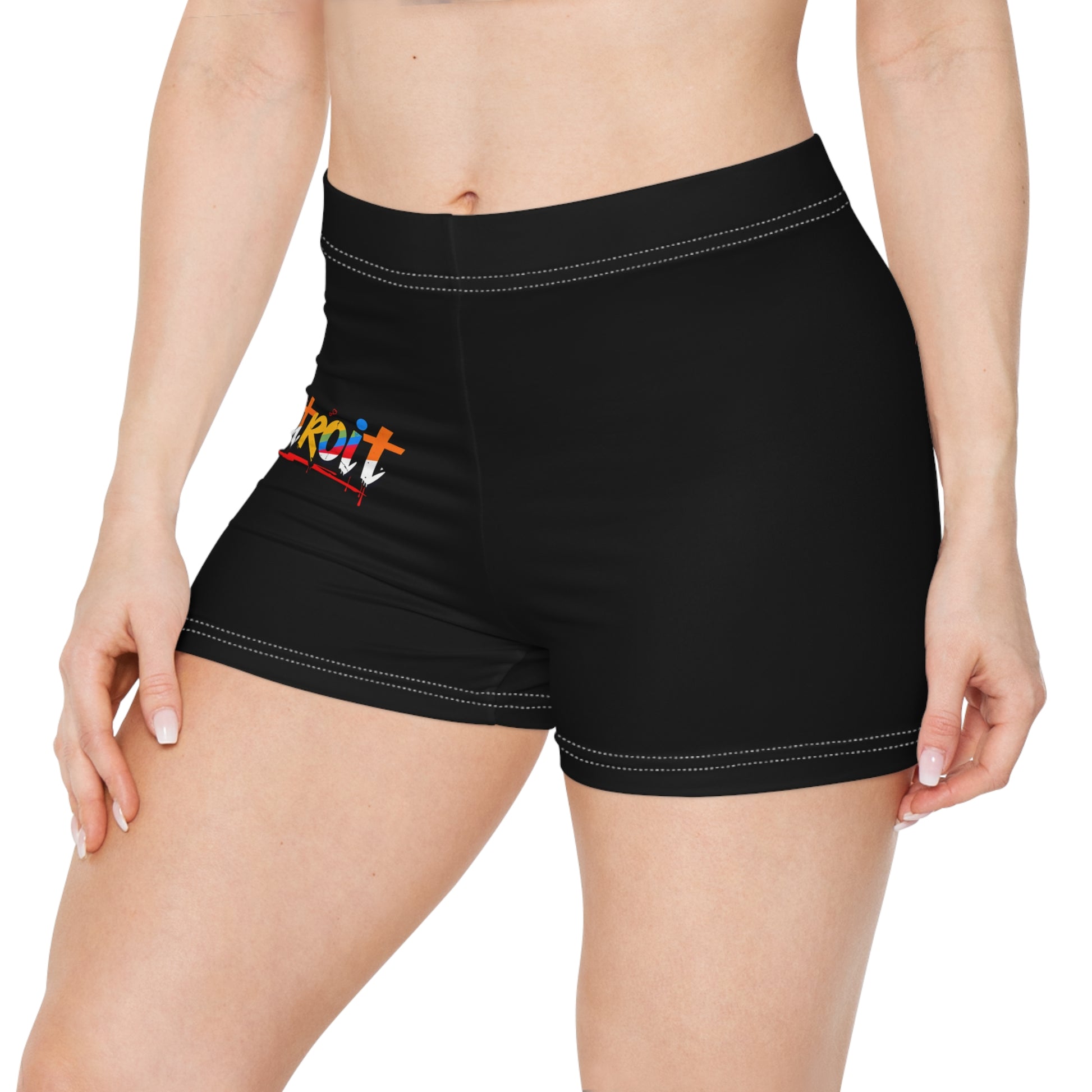 Detroit Woman Shorts | Frizell Noir