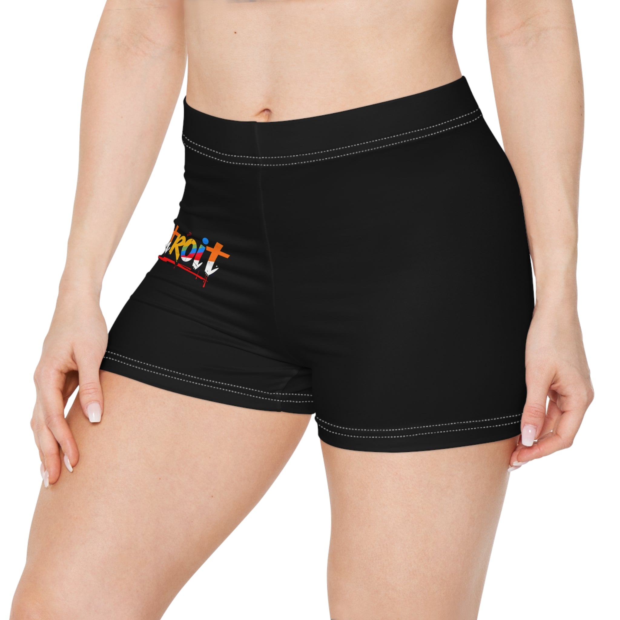 Detroit Woman Shorts | Frizell Noir