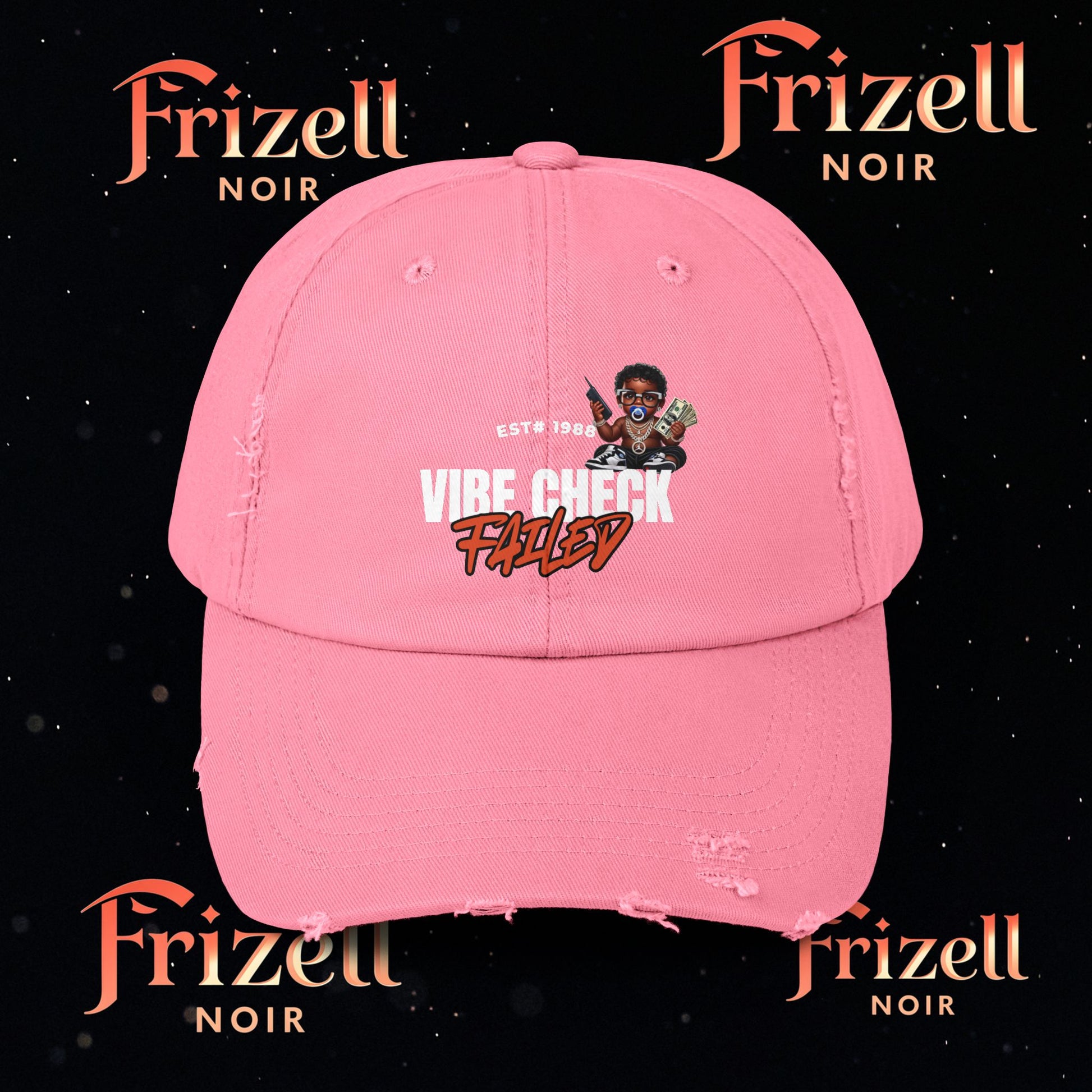 Vibe Check Failed Hat | Frizell Noir