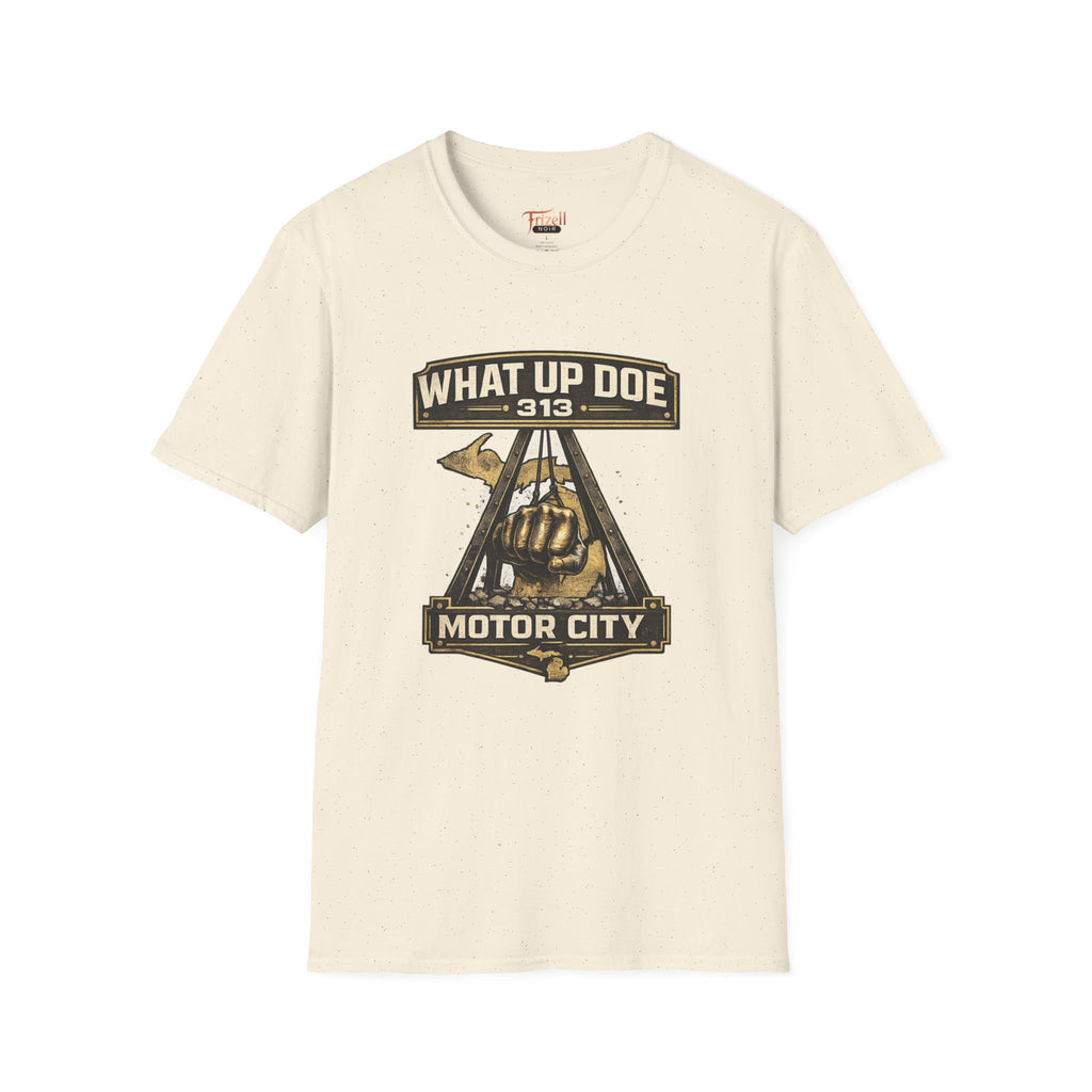 Motor City 'What Up Doe 313' Graphic T-Shirt