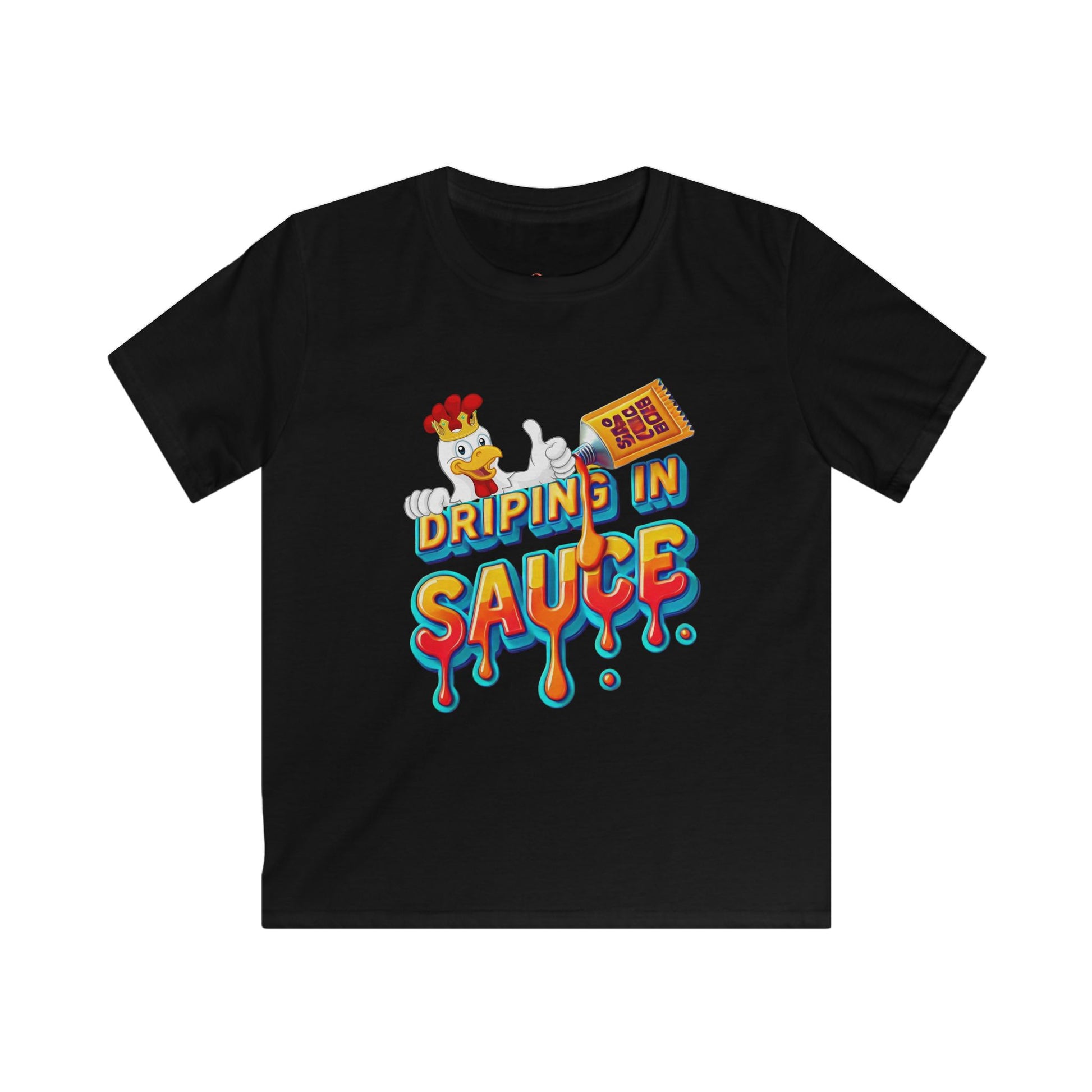 Dripping Boys Tee | Frizell Noir