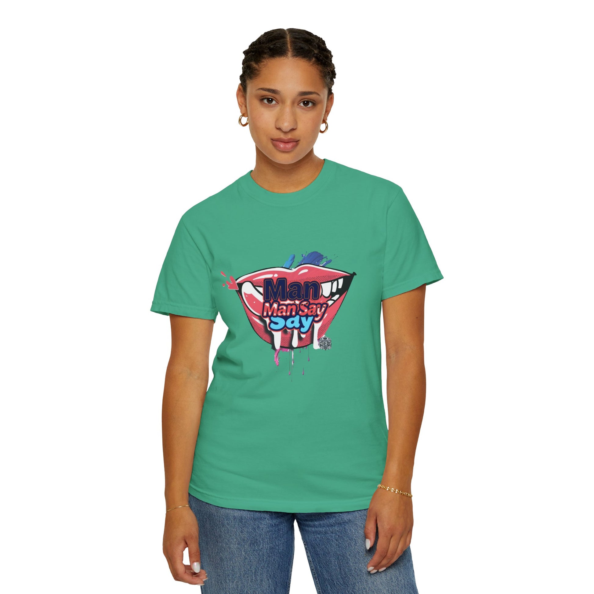 Man Say Tee | Frizell Noir