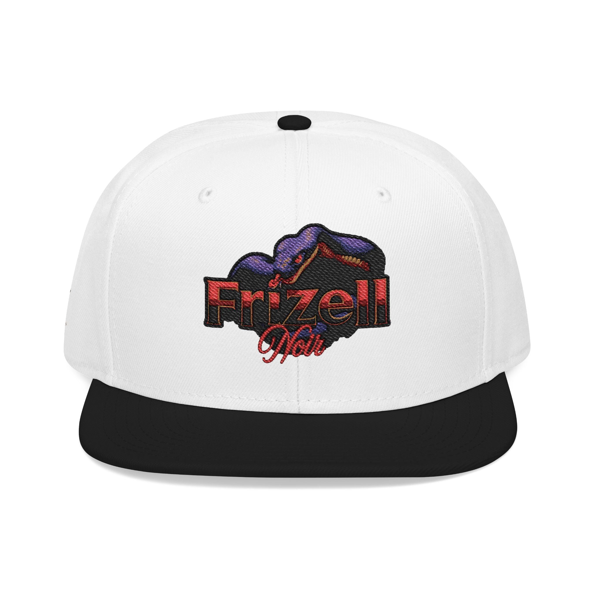 FRIZELL NOIR Embroidered Snapback Cap