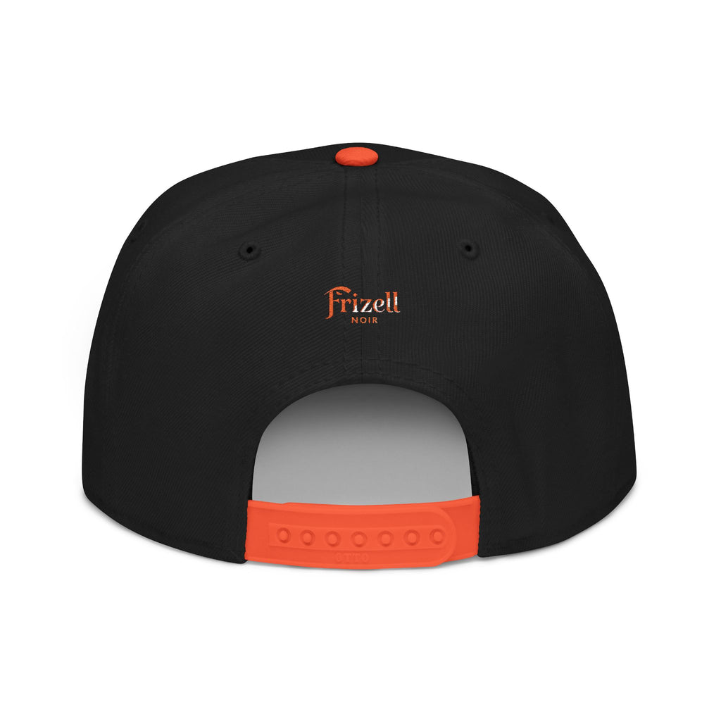 FRIZELL NOIR Embroidered Snapback Cap
