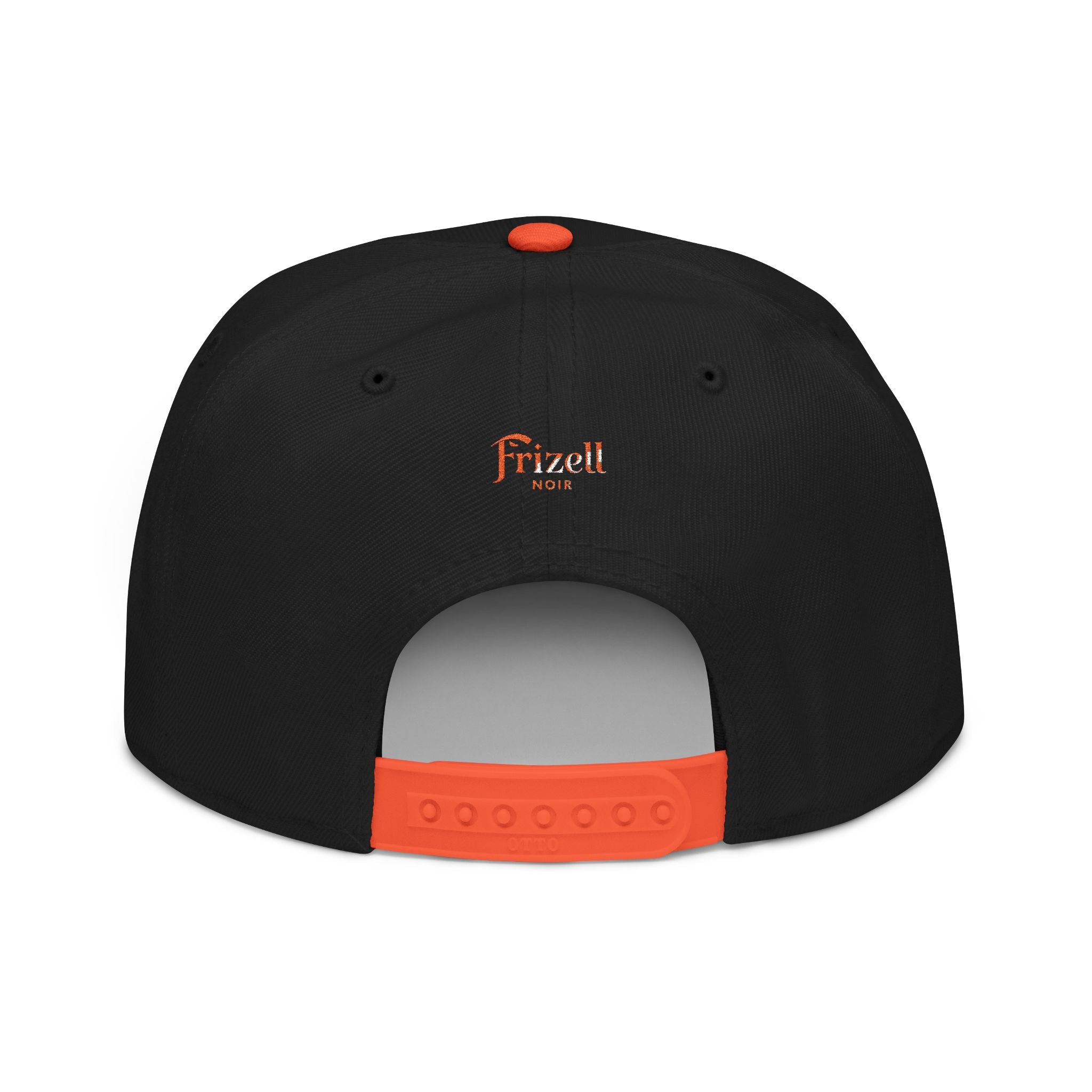 FRIZELL NOIR Embroidered Snapback Cap