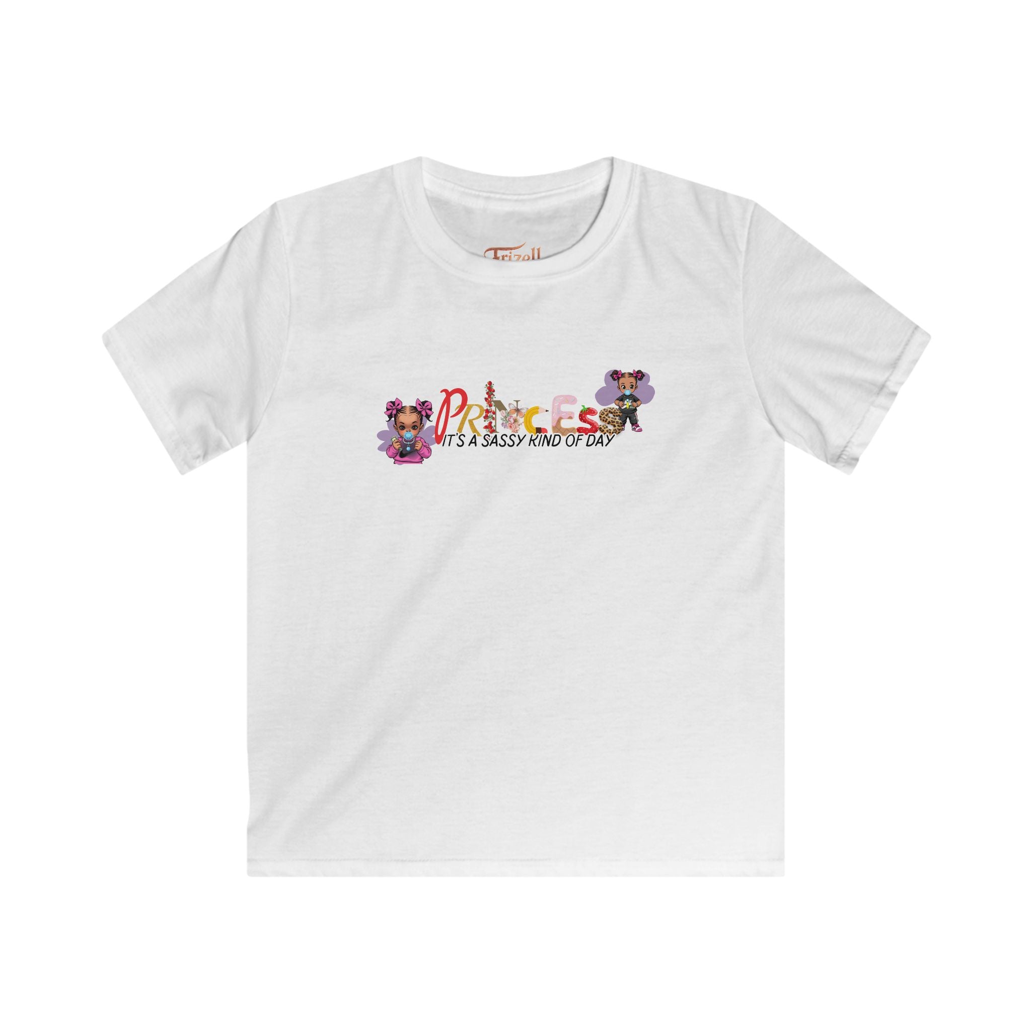 Princess Sassy Day | Frizell Noir T-shirt