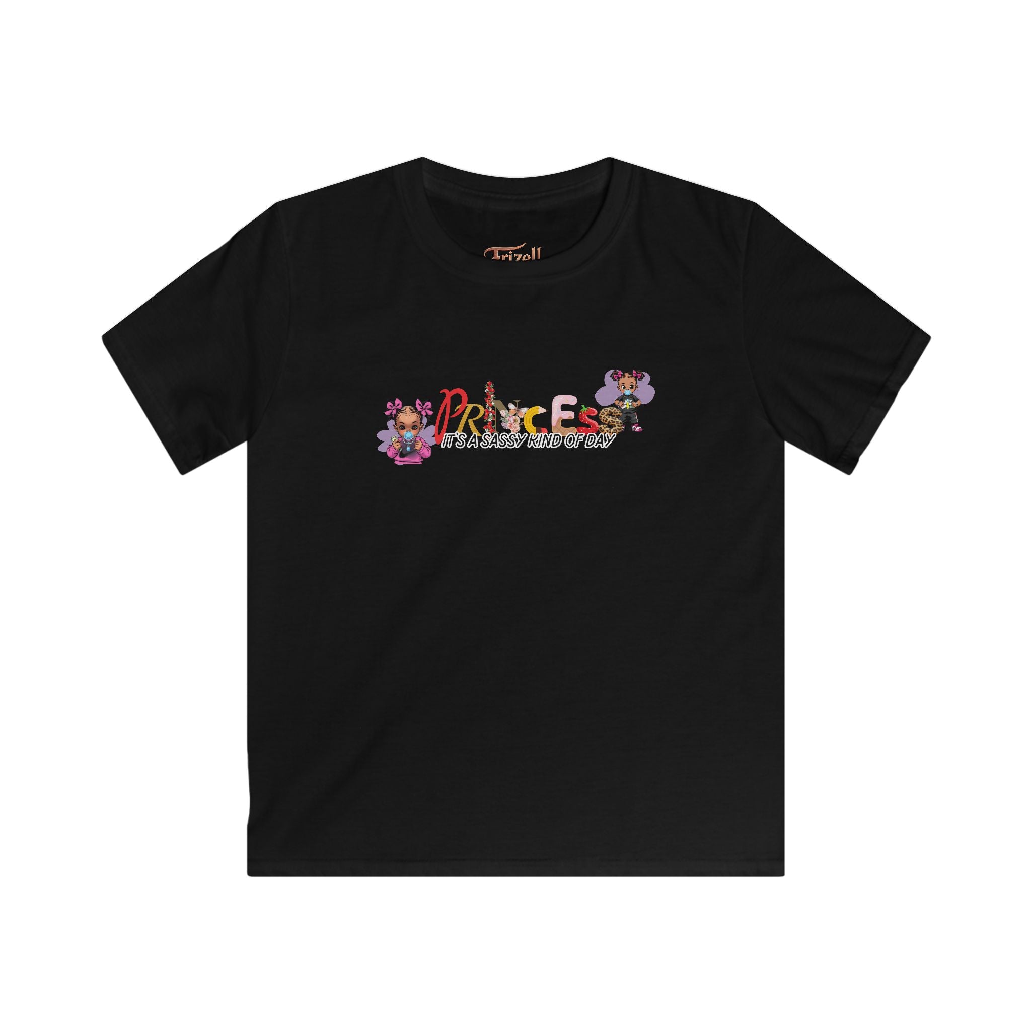 Princess Sassy Day | Frizell Noir T-shirt