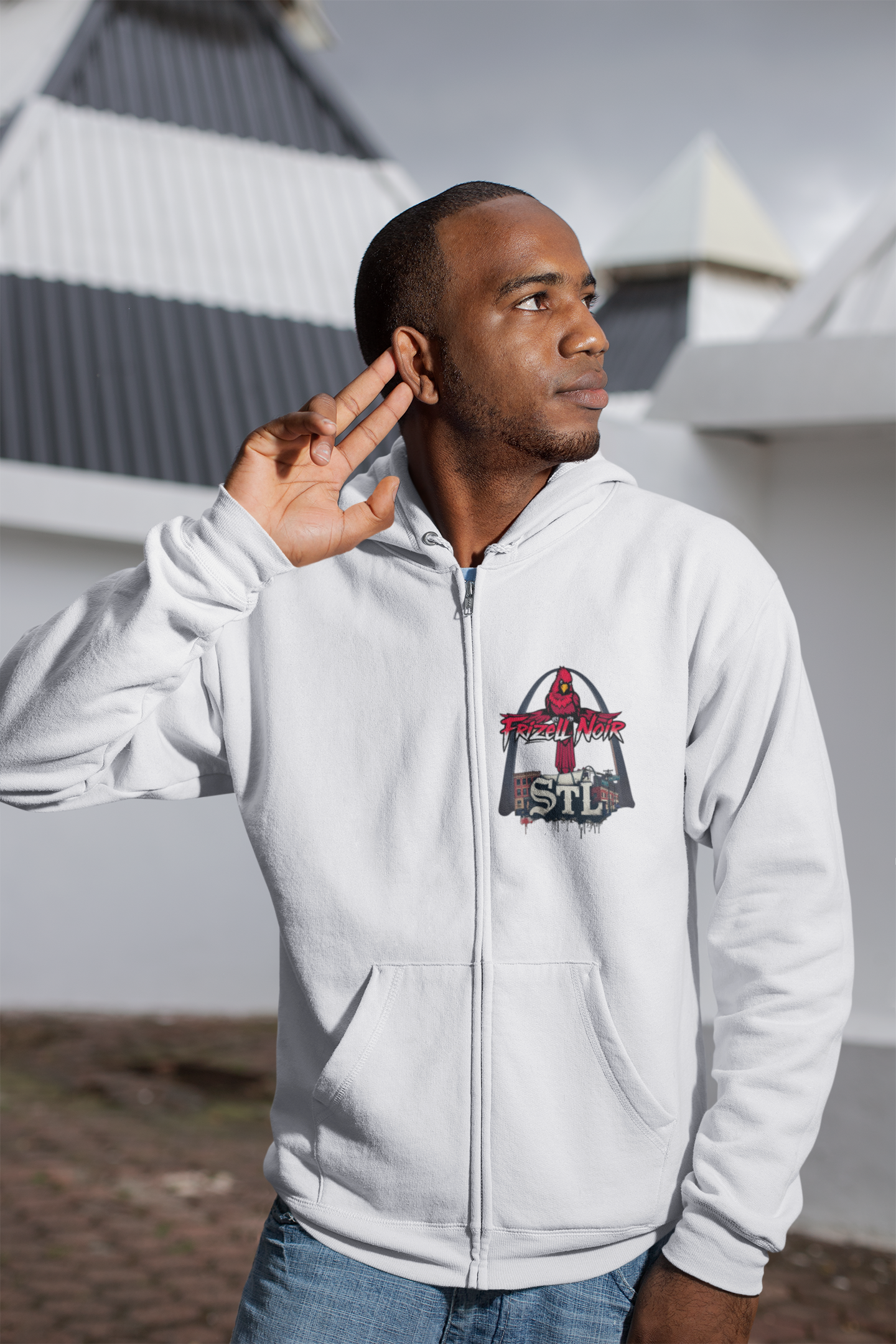 STL Hoodie | Frizell Noir