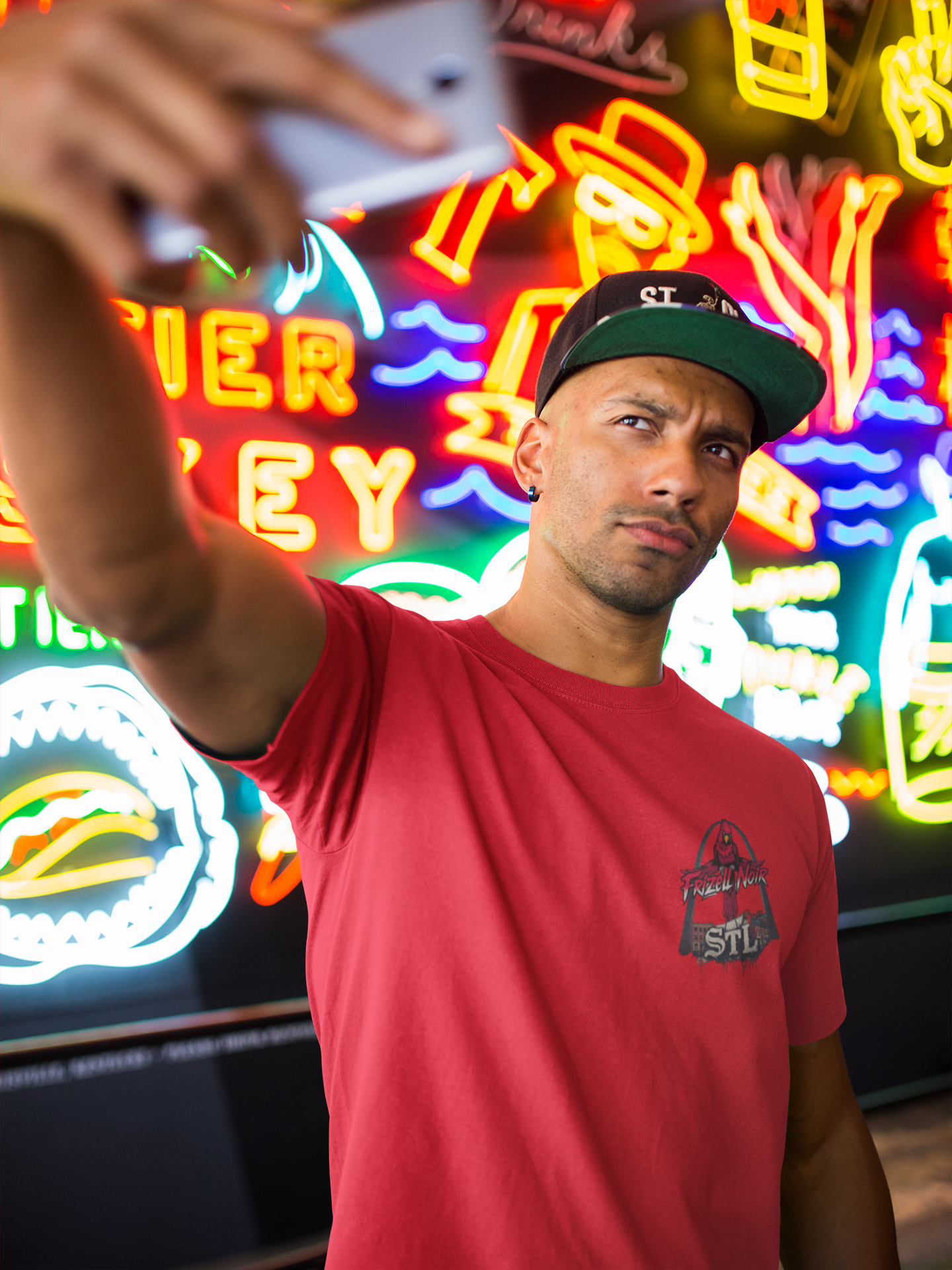 Retro St. Louis Tee | Frizell Noir