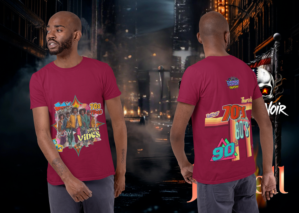 Retro Vibes Tee | Vintage Streetwear Energy – Frizell Noir